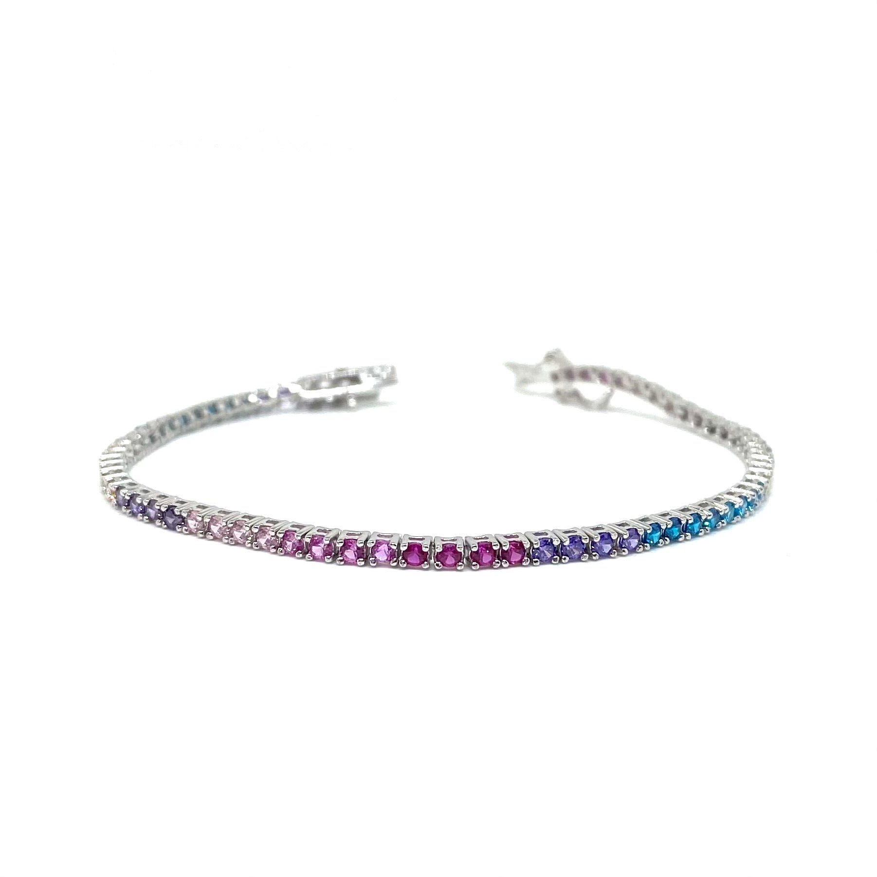 Bracciale Tennis Rainbow - 2 MM