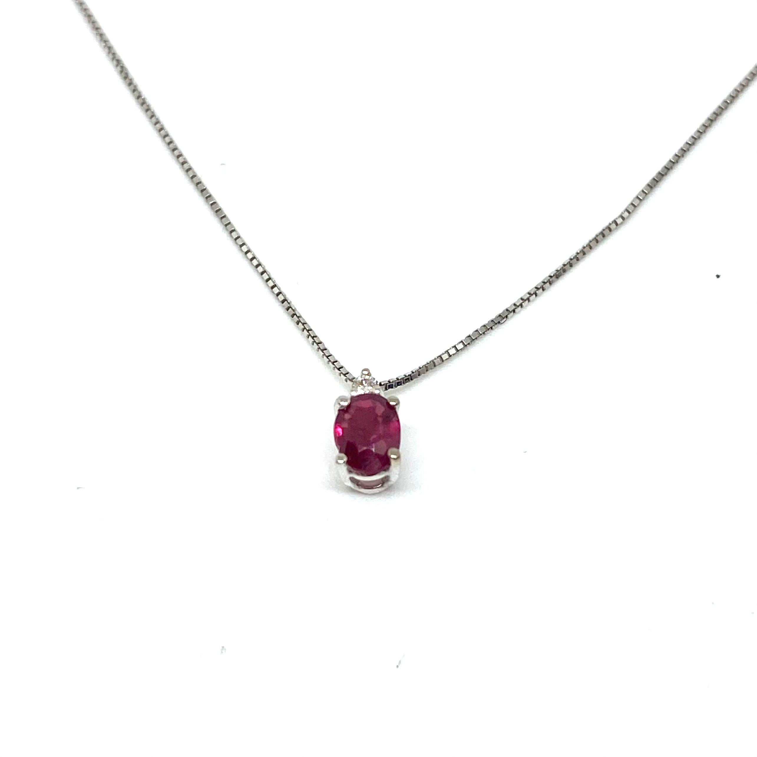 Collana Punto Luce Ovale