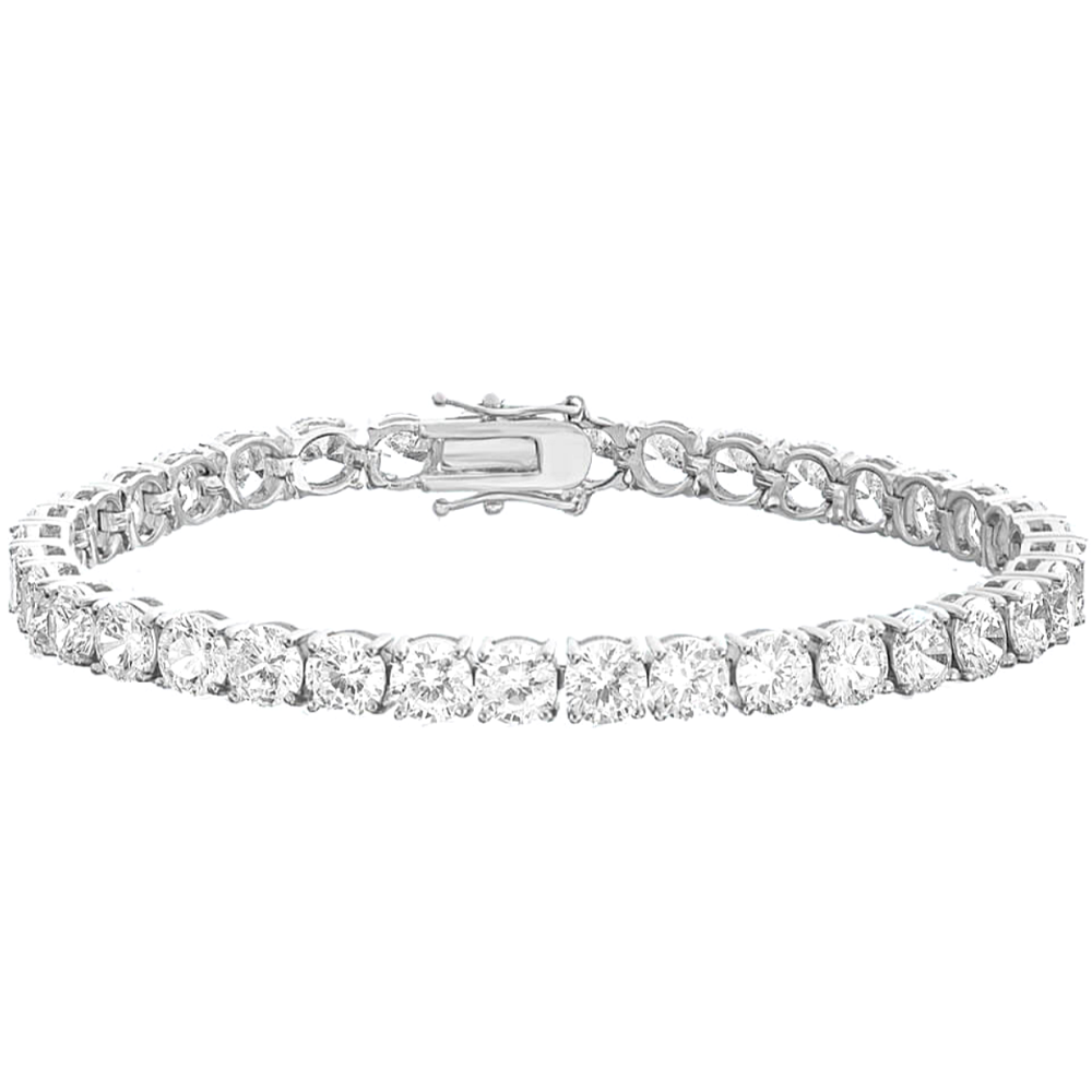 Bracciale Tennis |  𝗔𝗿𝗴𝗲𝗻𝘁𝗼 925 Made in Italy 𝟯𝗠𝗠