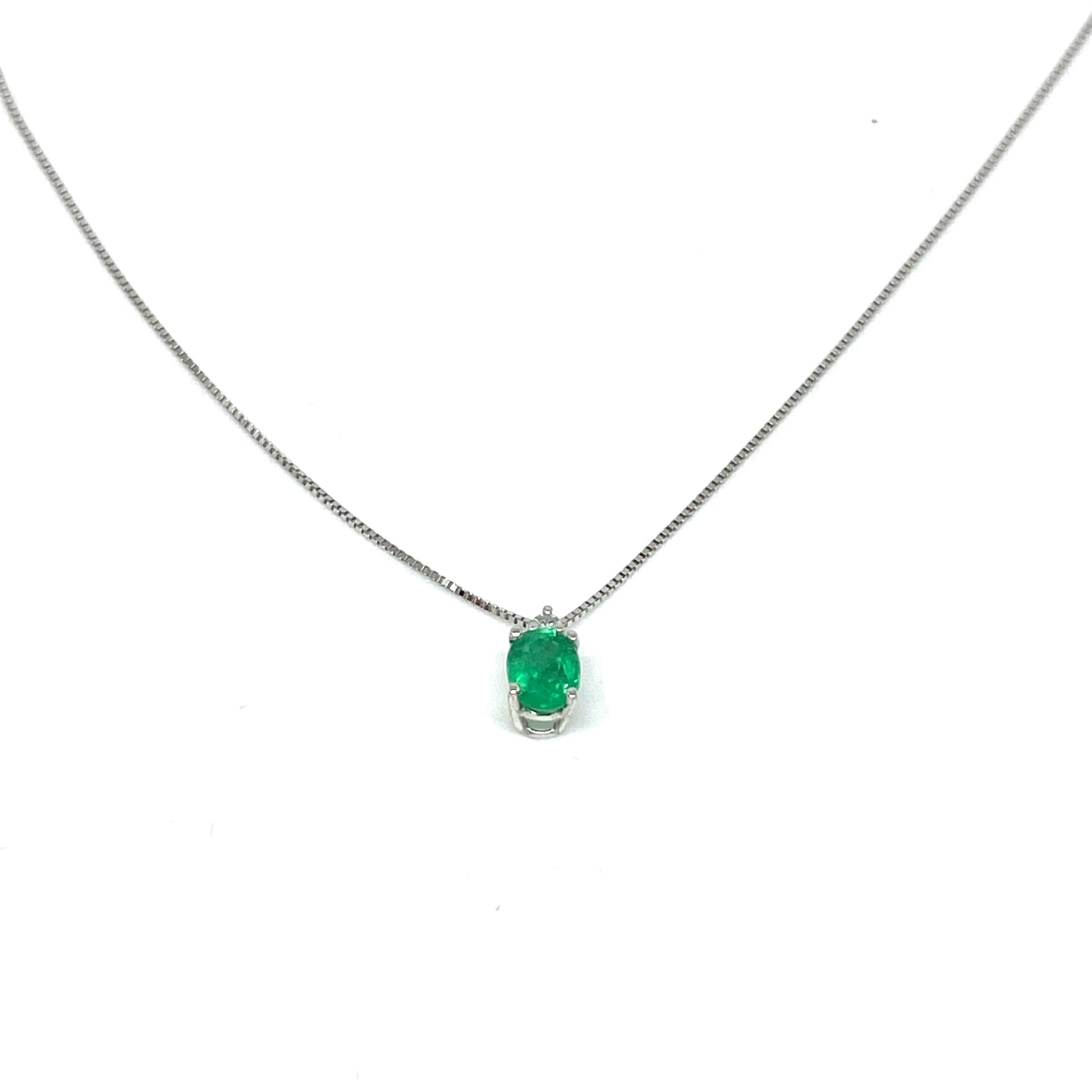 Collana Punto Luce Ovale