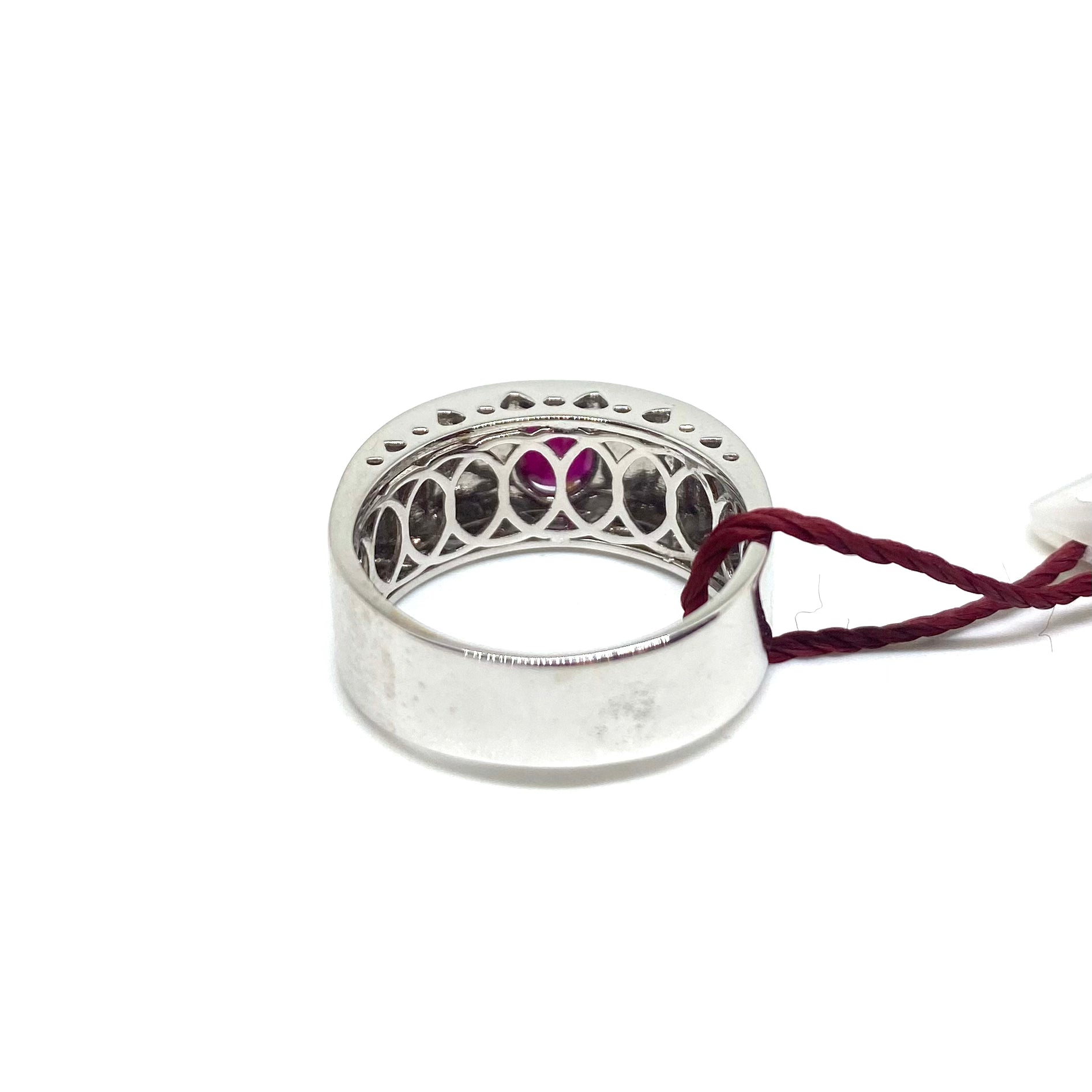 Anello Fascia Oro e Diamanti