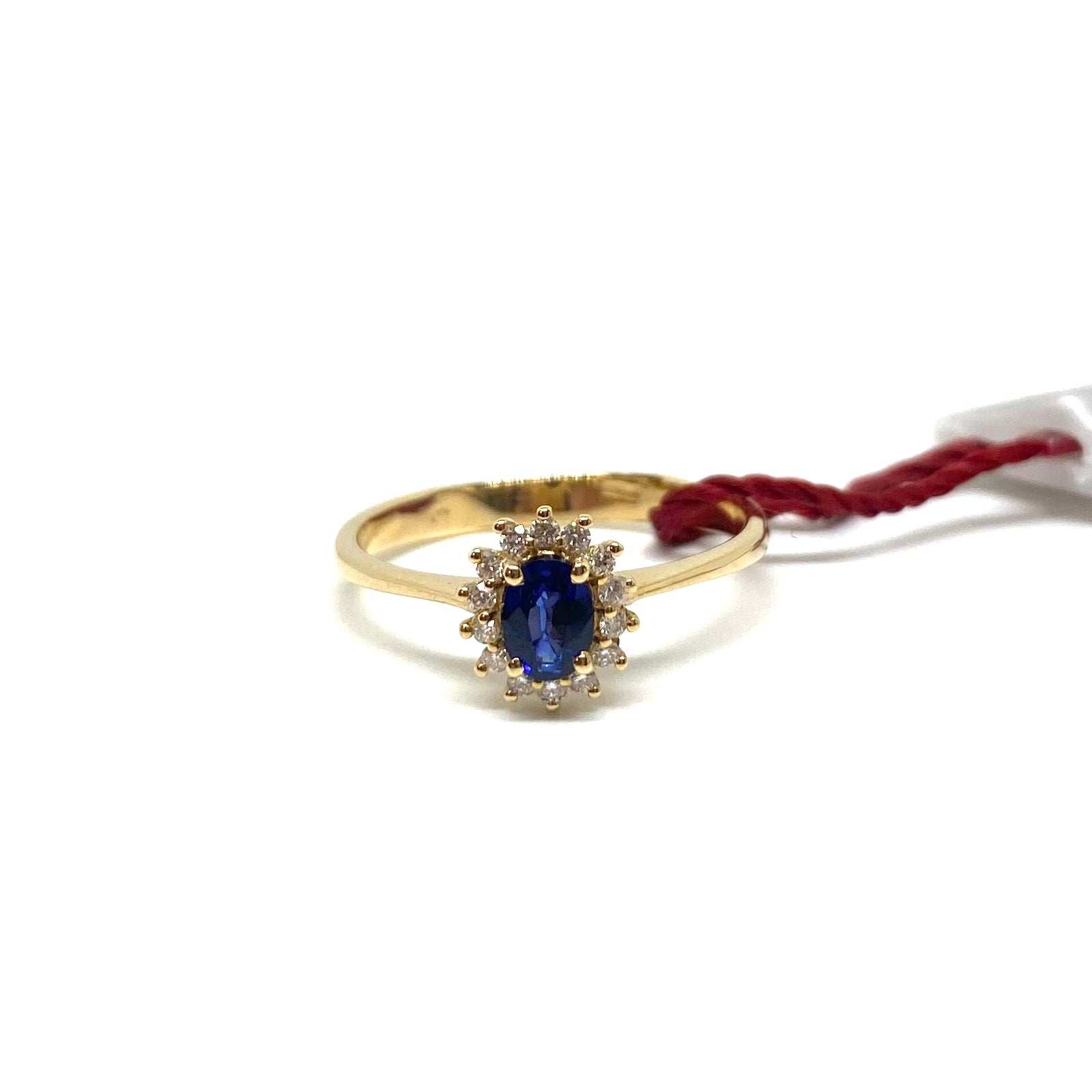 Anello Kate - Pietre Preziose e Oro Giallo