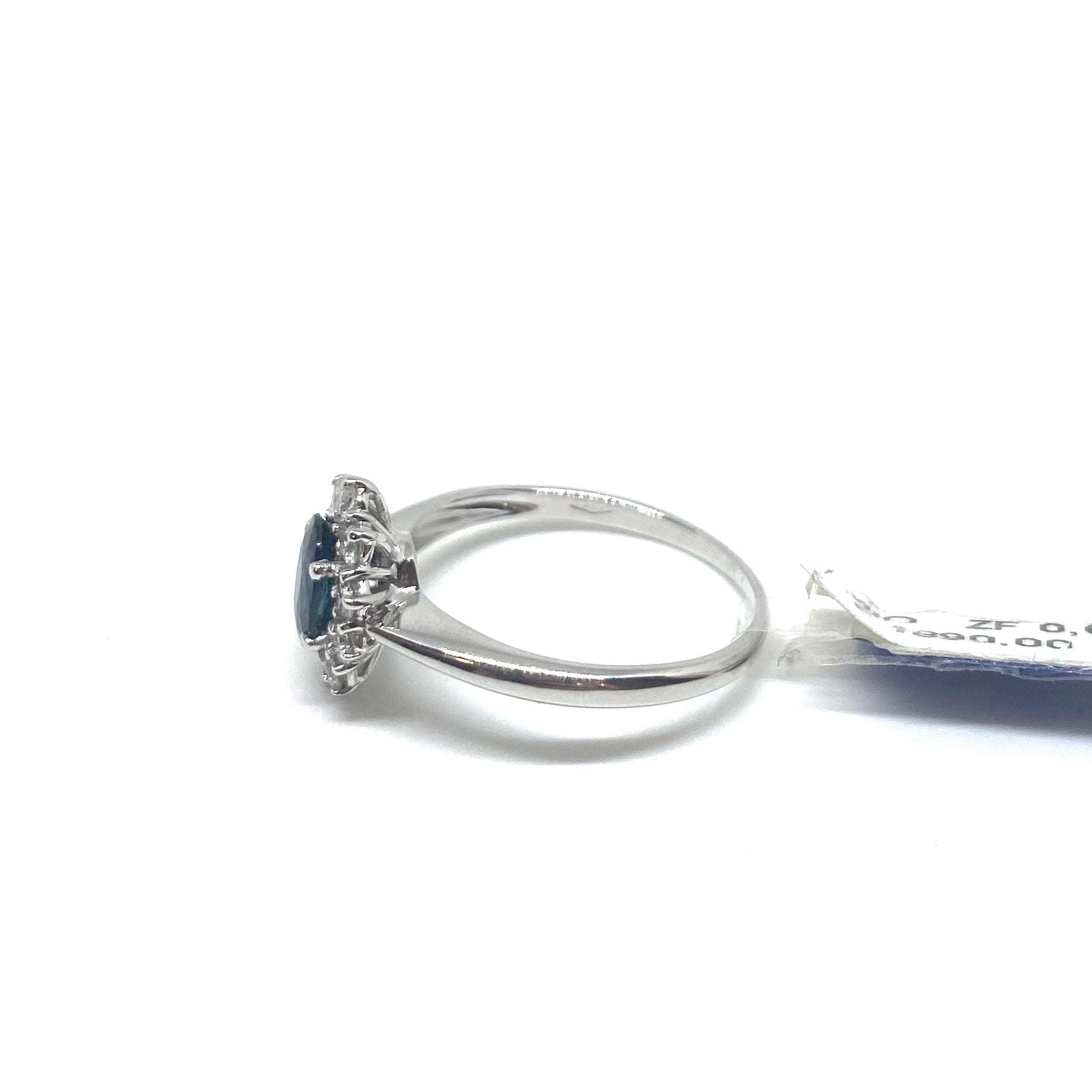 Anello Kate Zaffiro e Diamanti