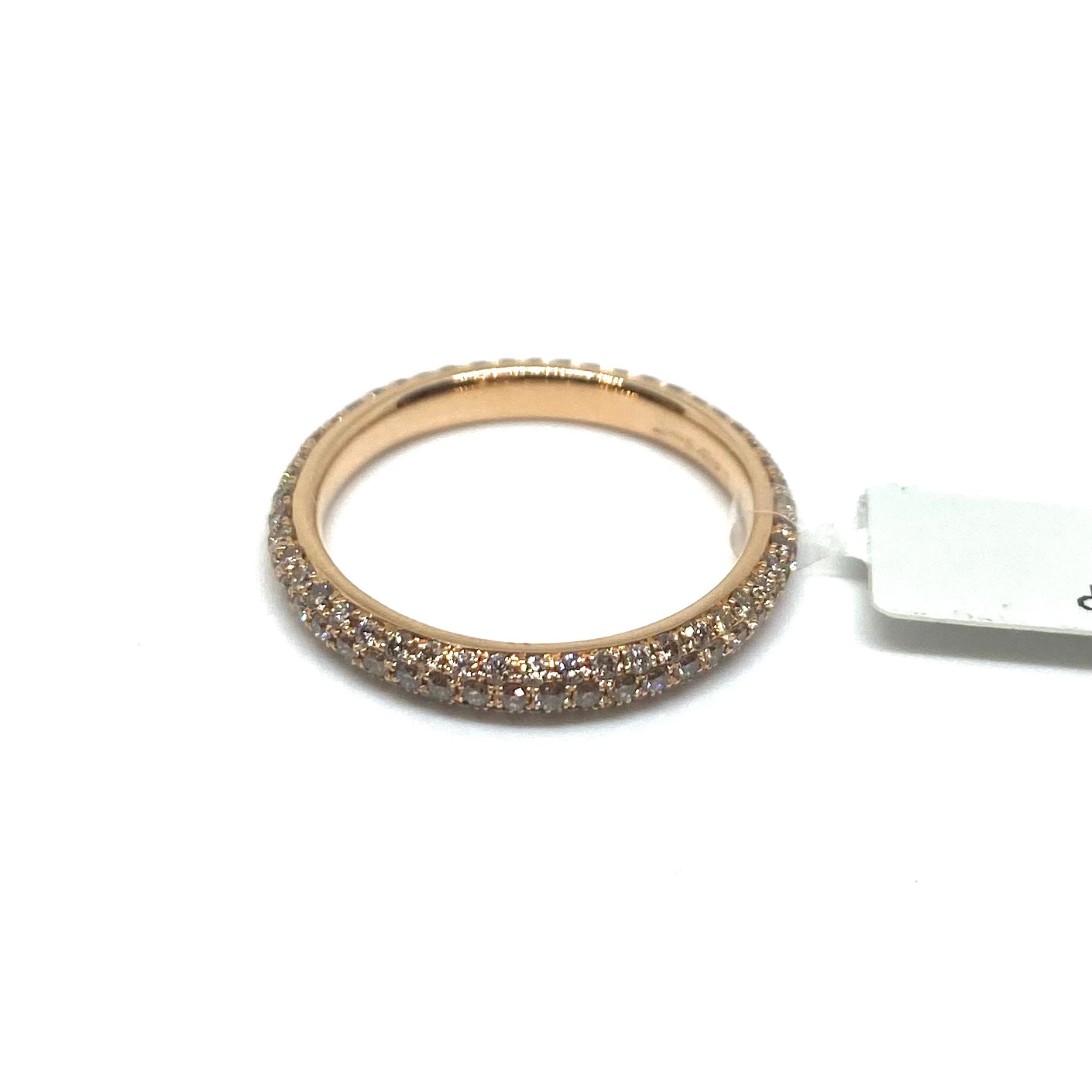 Veretta Oro Rosa e Diamanti brown