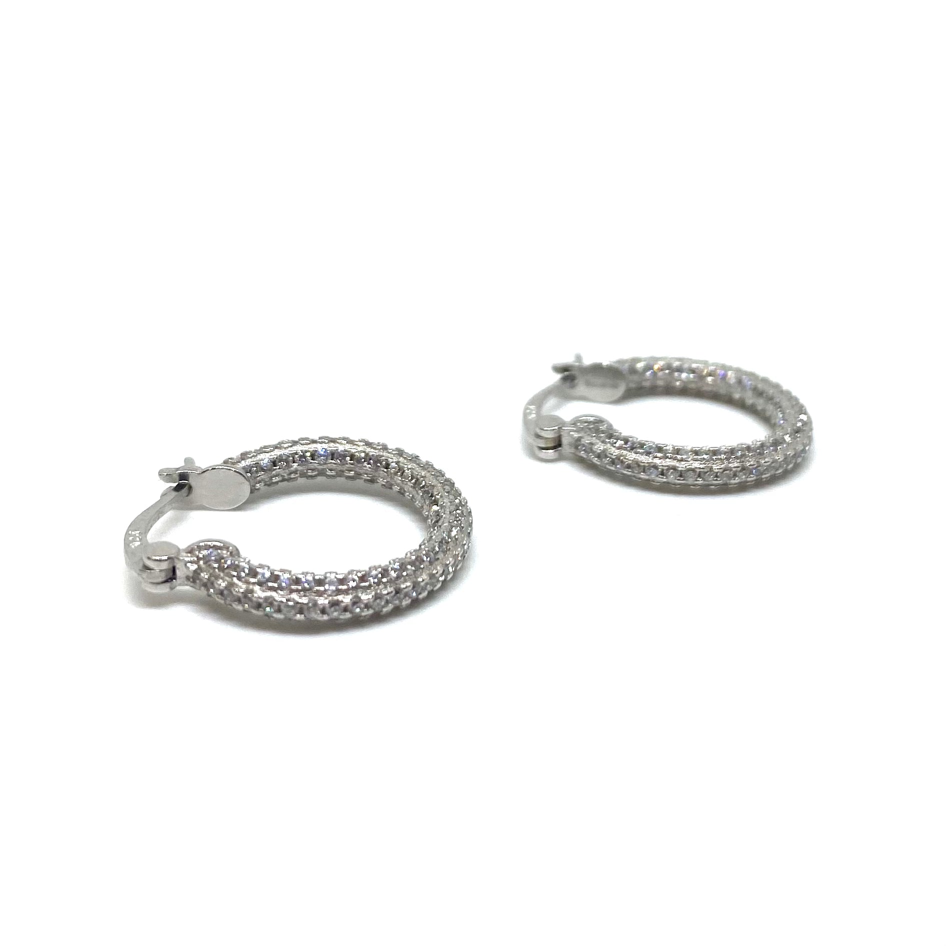 Cerchietti Con Zirconi- Duo