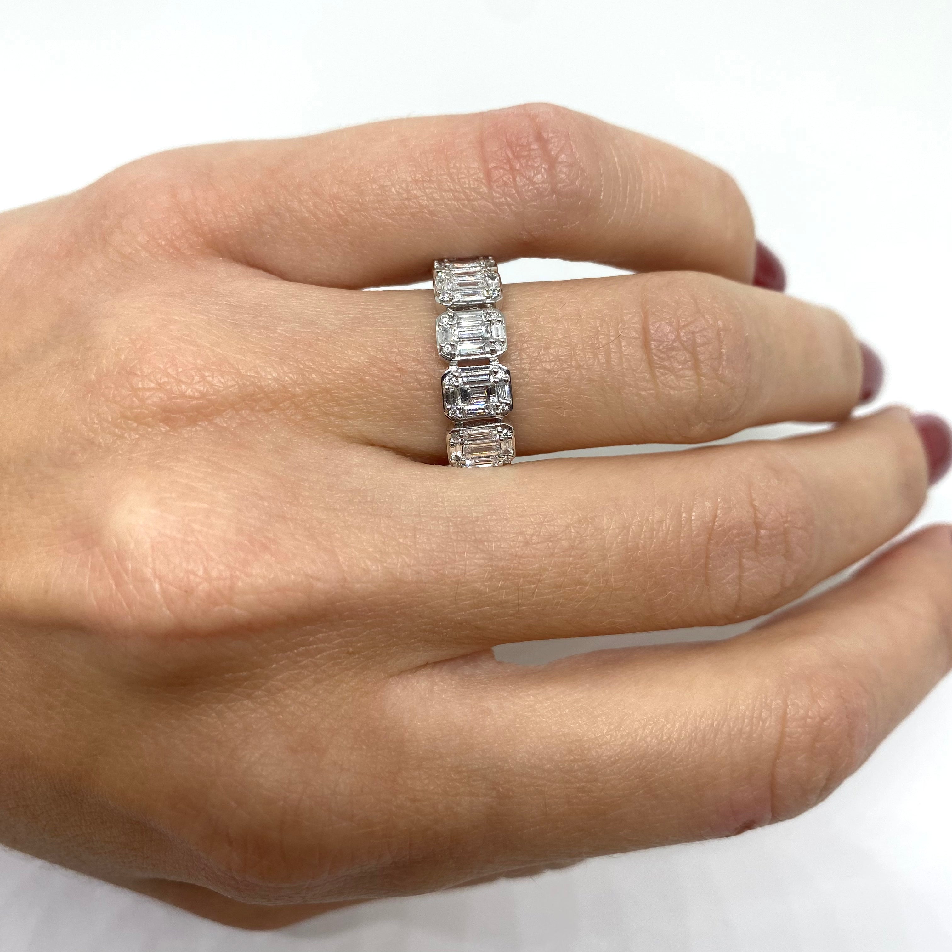 Veretta 6 Pietre - Taglio baguette