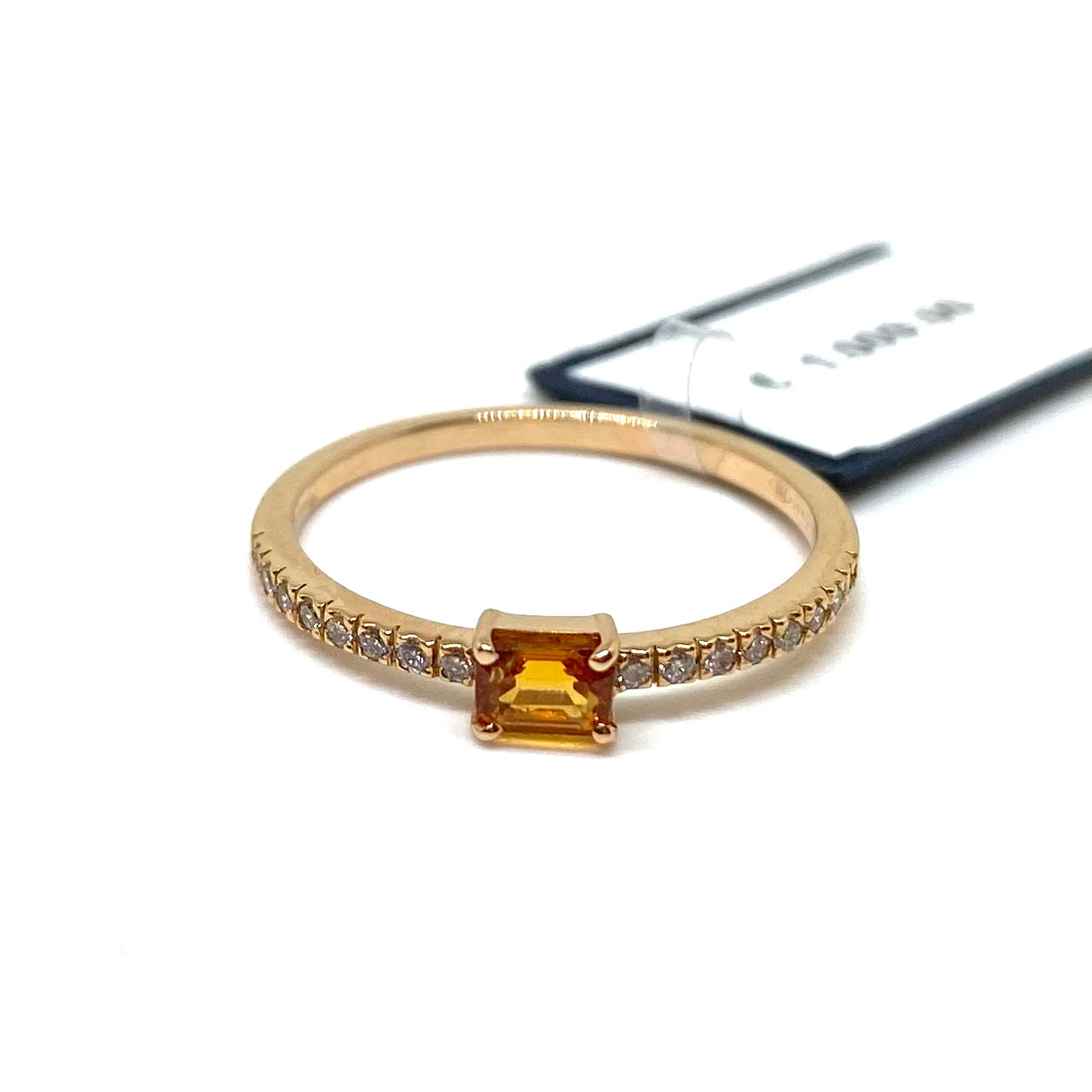 Solitario Baguette Minimal - Pietre sul Gambo