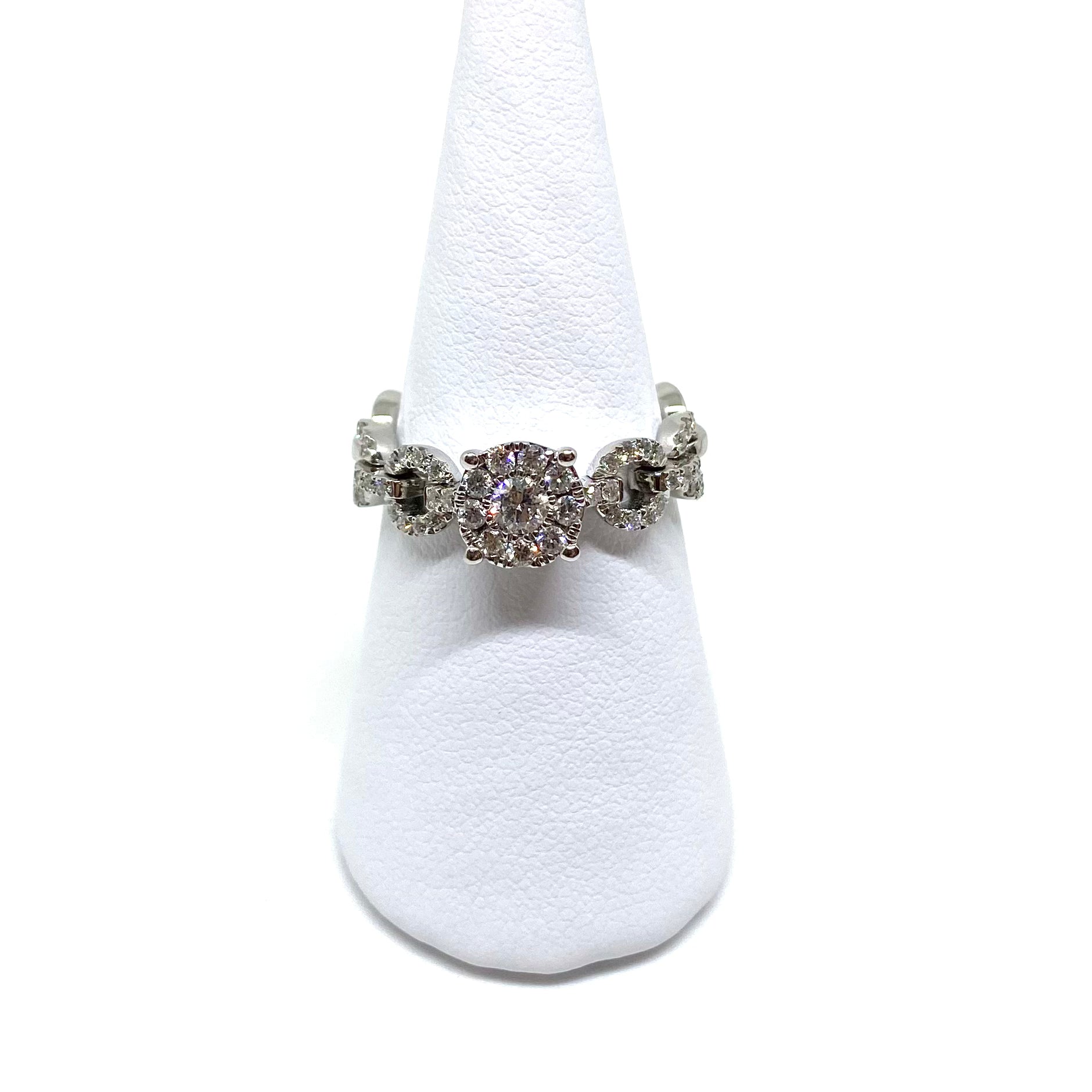 Anello Groumette Morbido - Oro e Diamanti