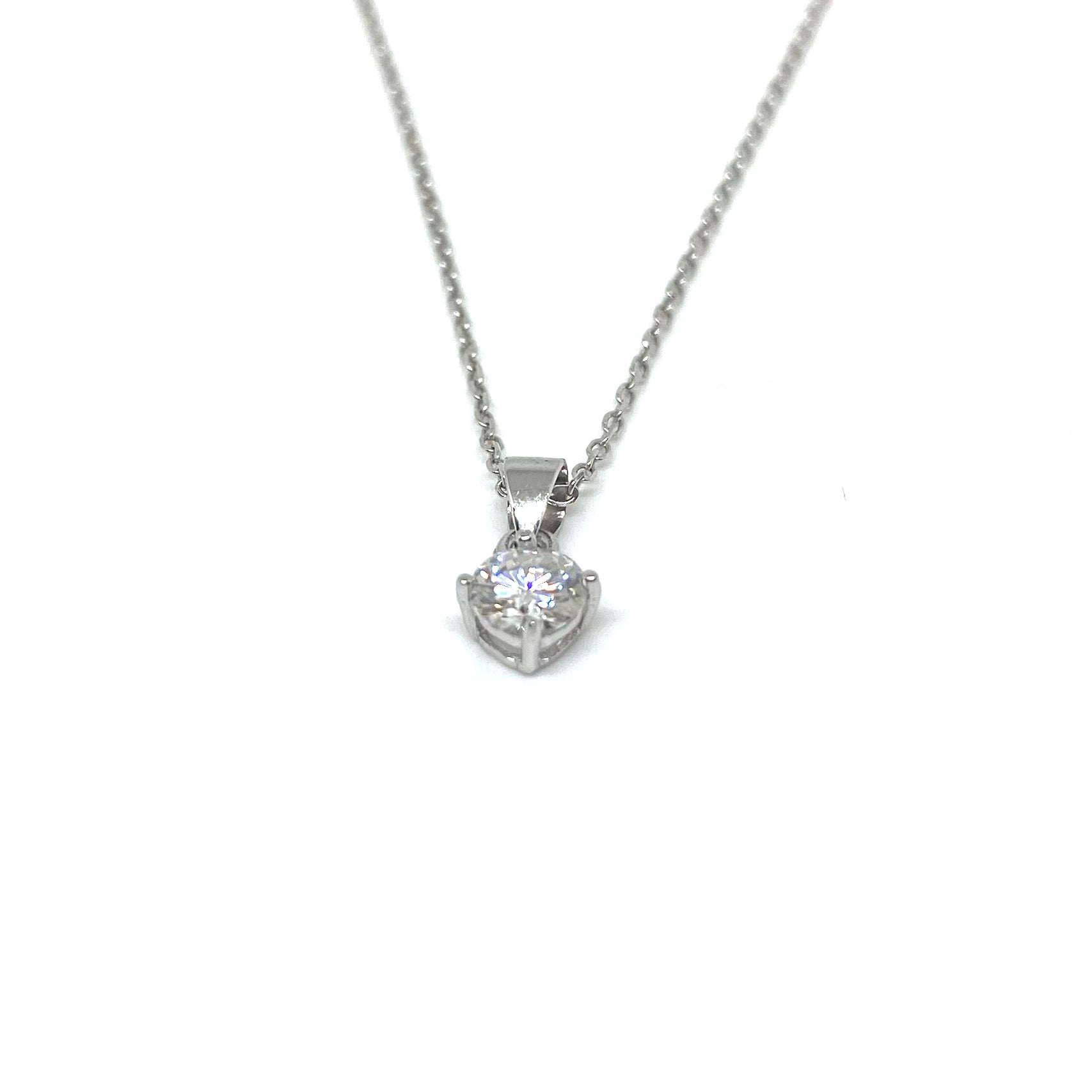 Collana Punto Luce - Moissanite
