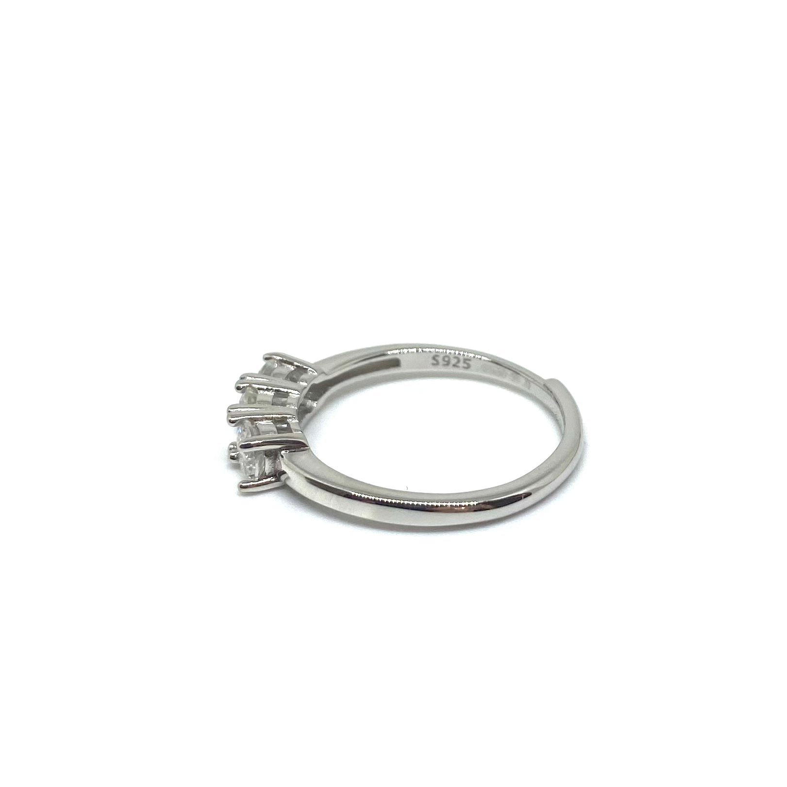 Trilogy - Argento e Moissanite