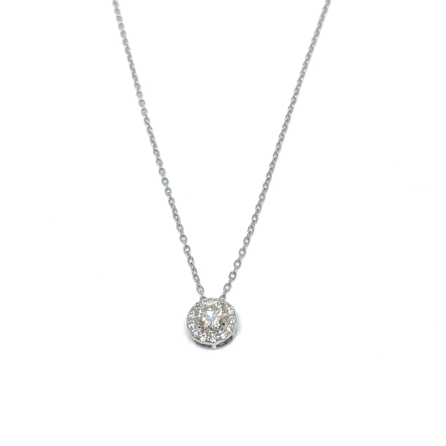Collana Punto Luce Shine - Moissanite