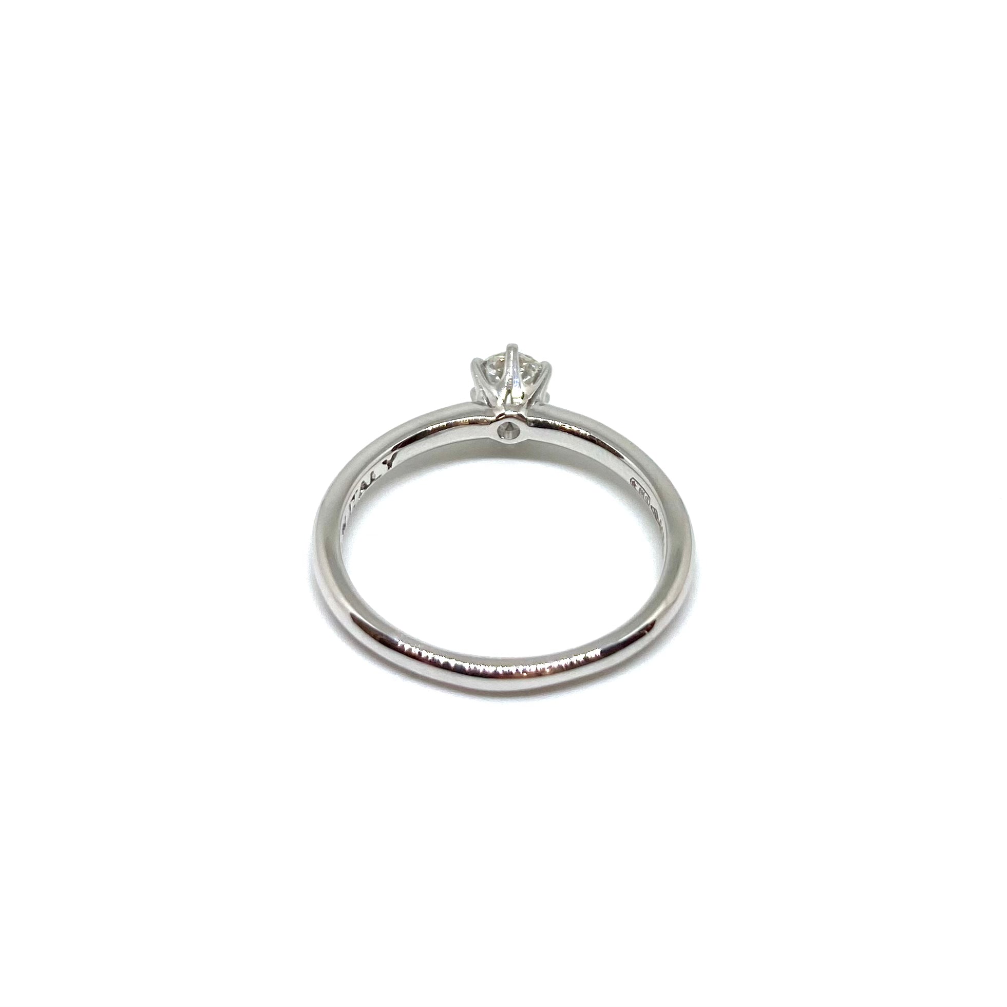 Solitario Oro e Diamanti- 6 Griffe