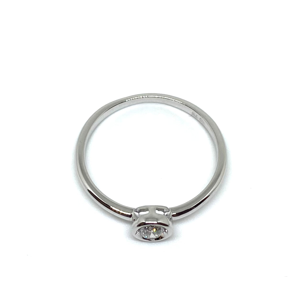 Anello Solitario a Cipollino - Lab Grown