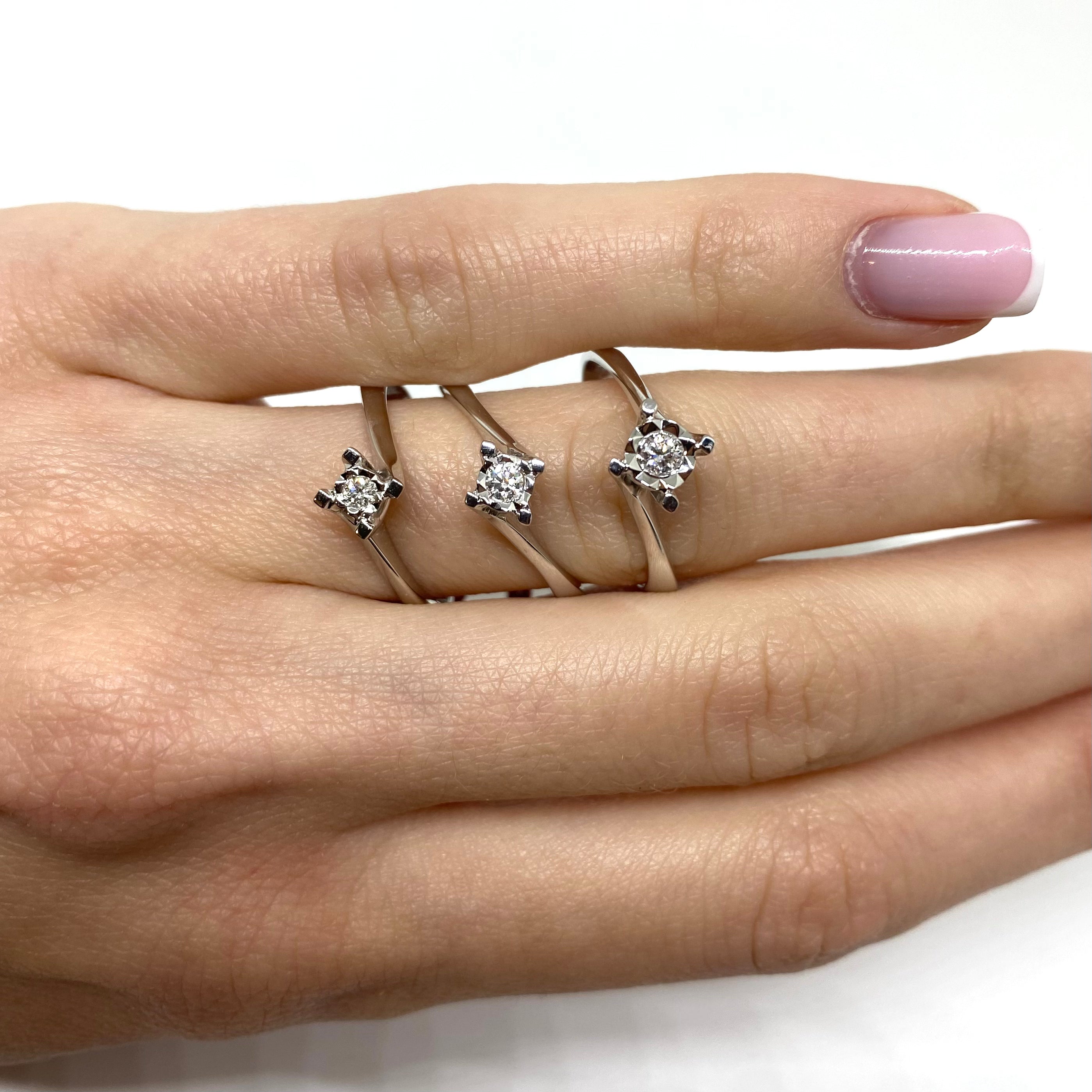 Solitario Reflex Montatura Valentino