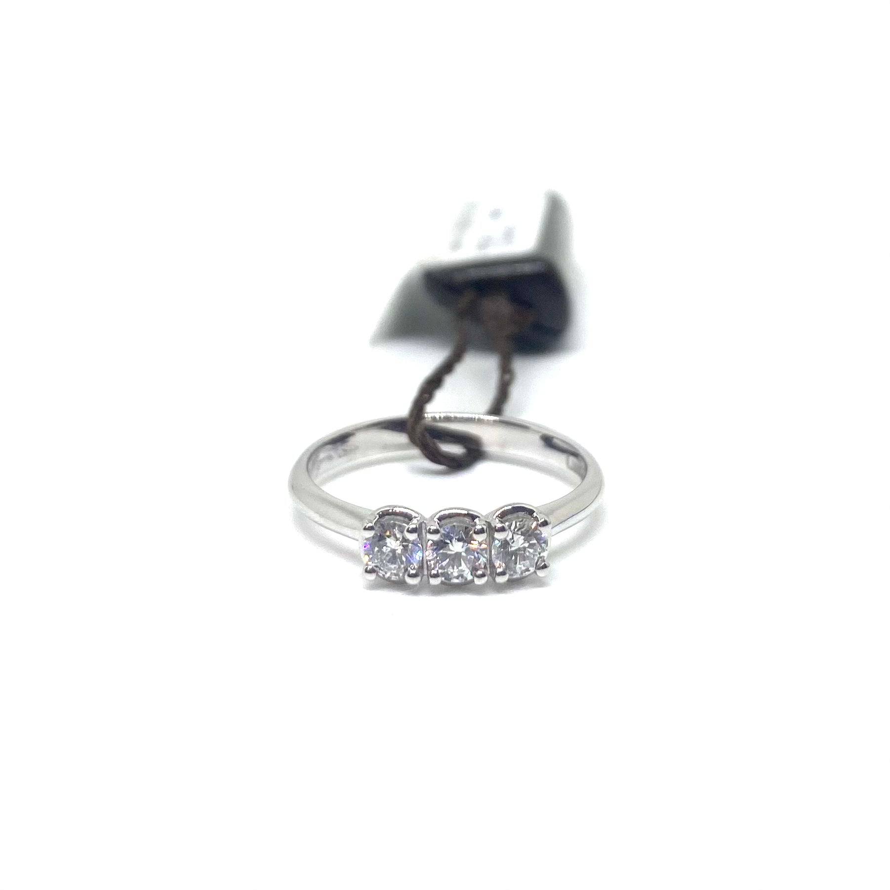 Anello Trilogy - Oro e Diamanti
