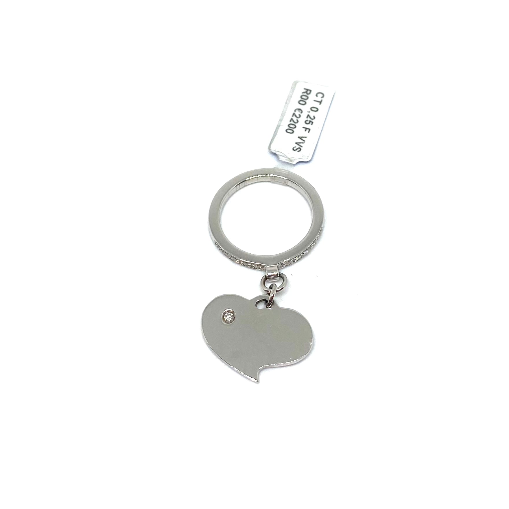 Anello Cuore - Oro e Diamanti