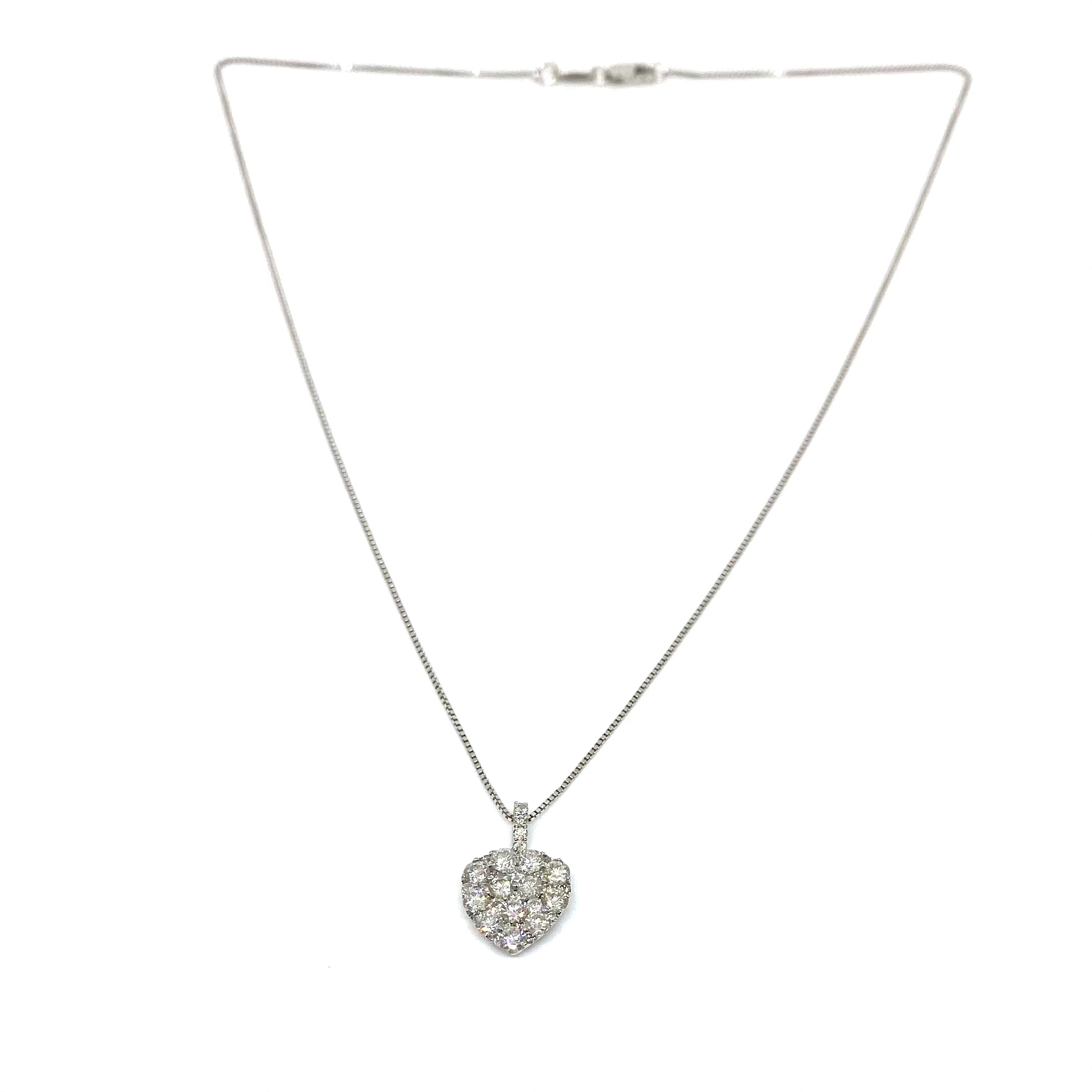 Collana Cuore di Diamanti