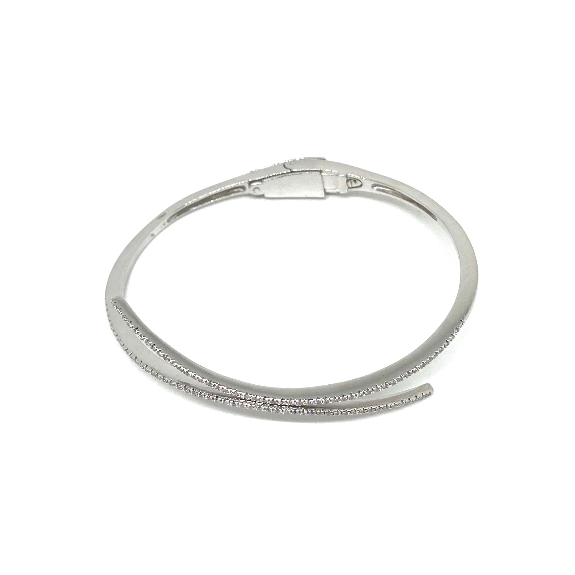Bracciale Rigido - Oro e Diamanti