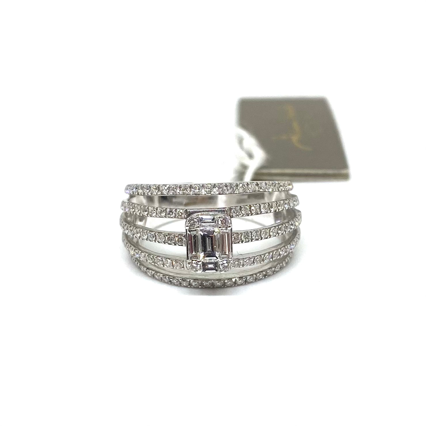 Anello Fascia Di Diamanti