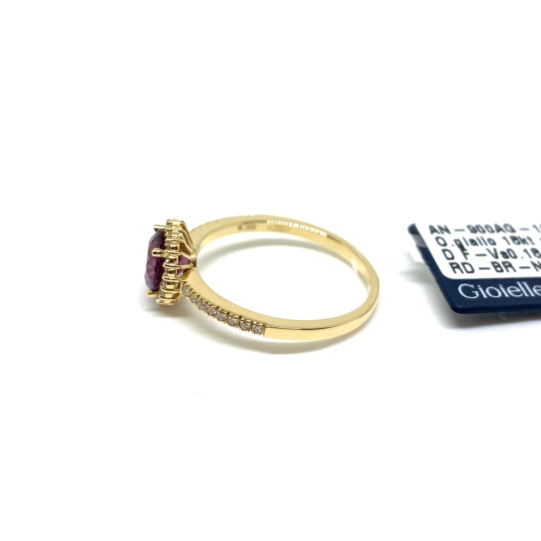 Anello Halo - Pietre Preziose