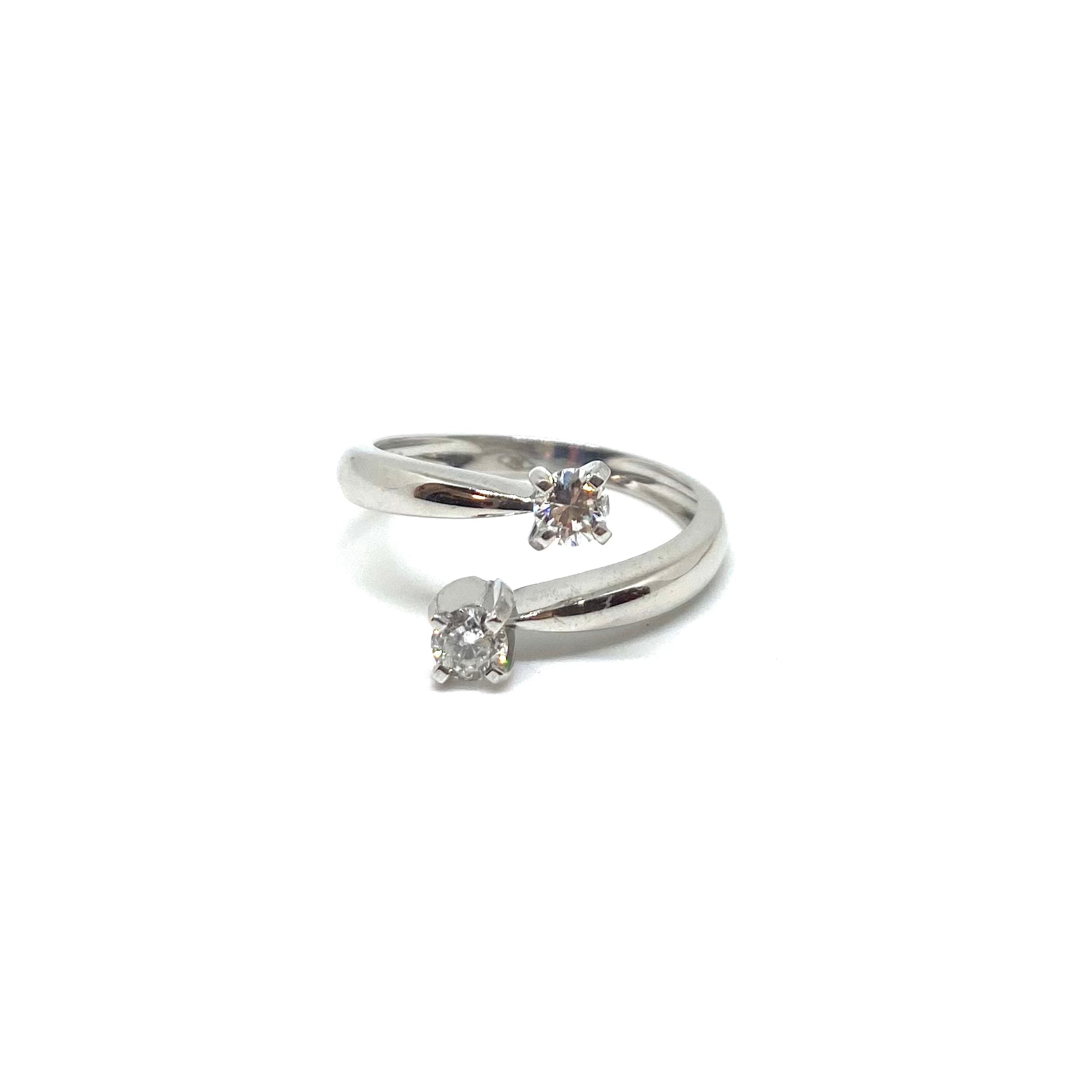 Anello Contrarie - Oro e Diamanti