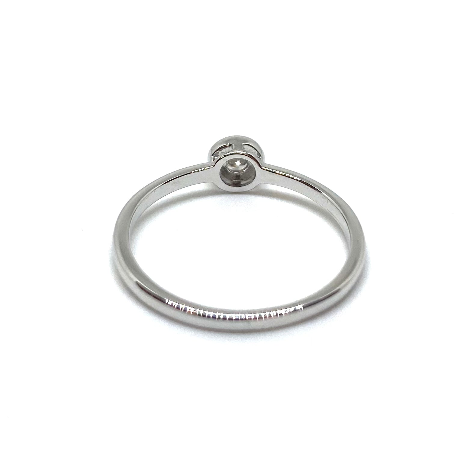 Anello Solitario a Cipollino - Lab Grown