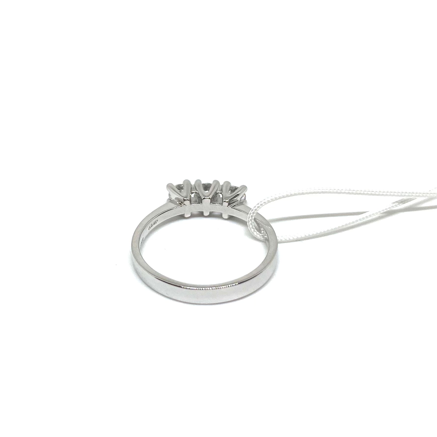 Anello Trilogy Oro e Diamanti