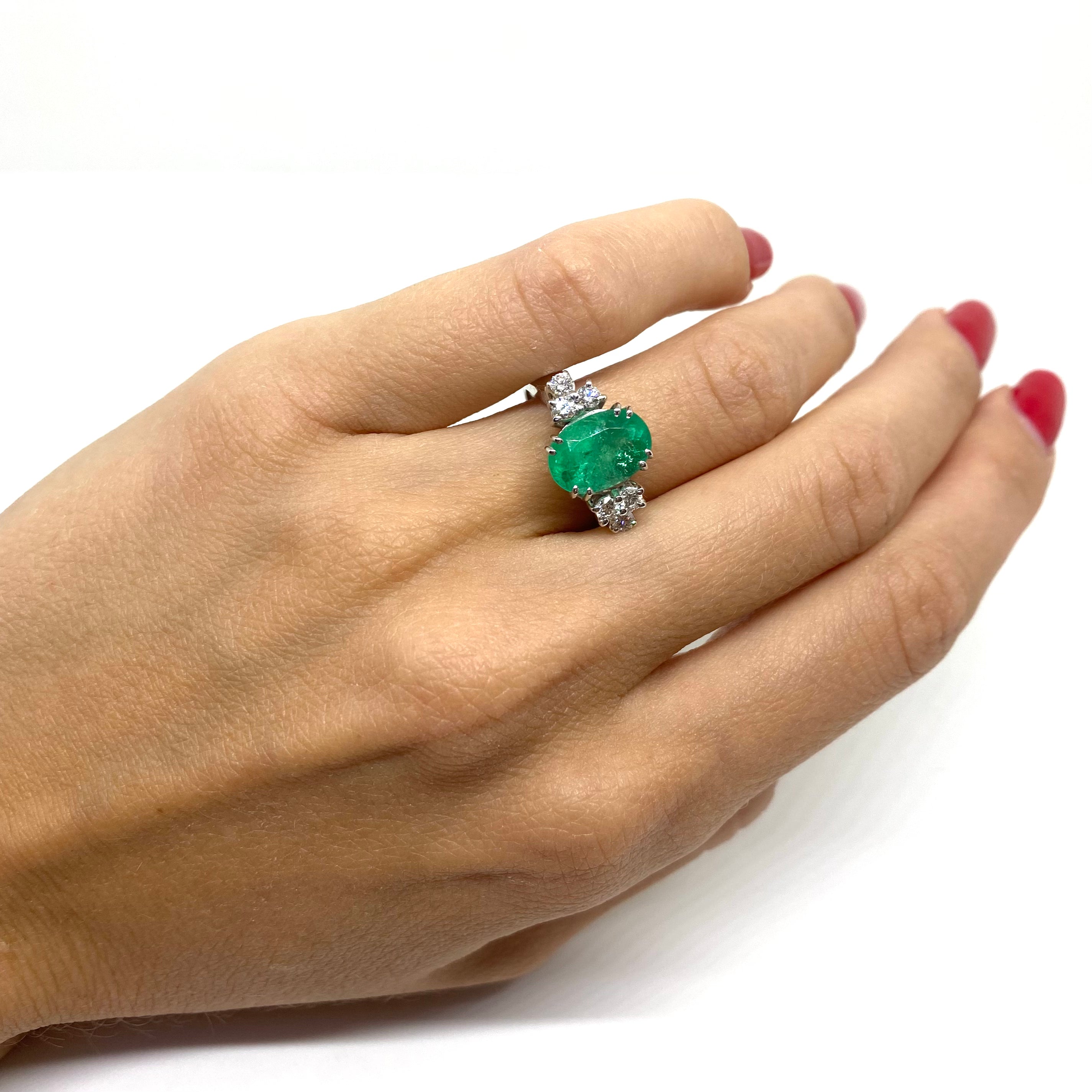 Anello Oro e Smeraldo