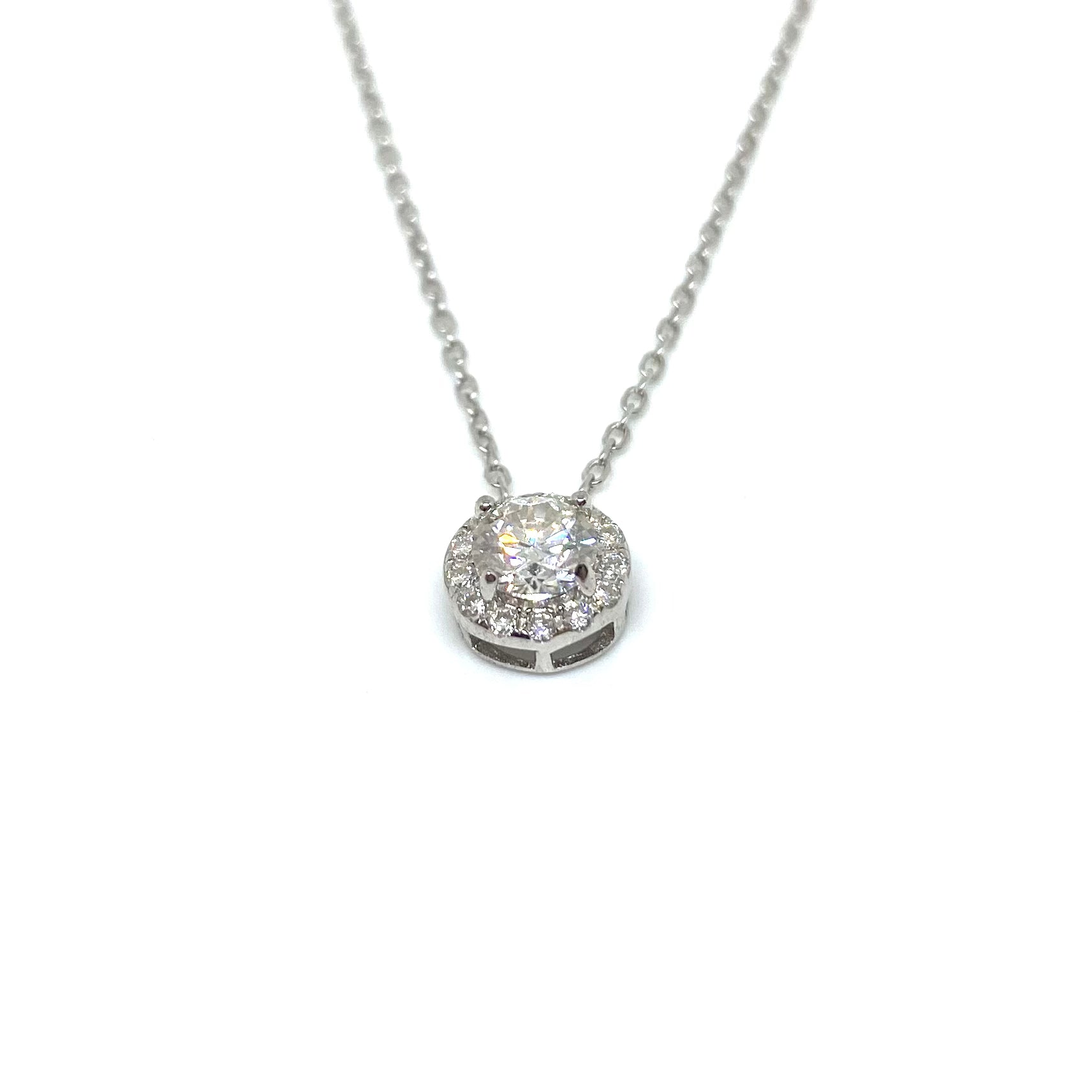 Collana Punto Luce Shine - Moissanite