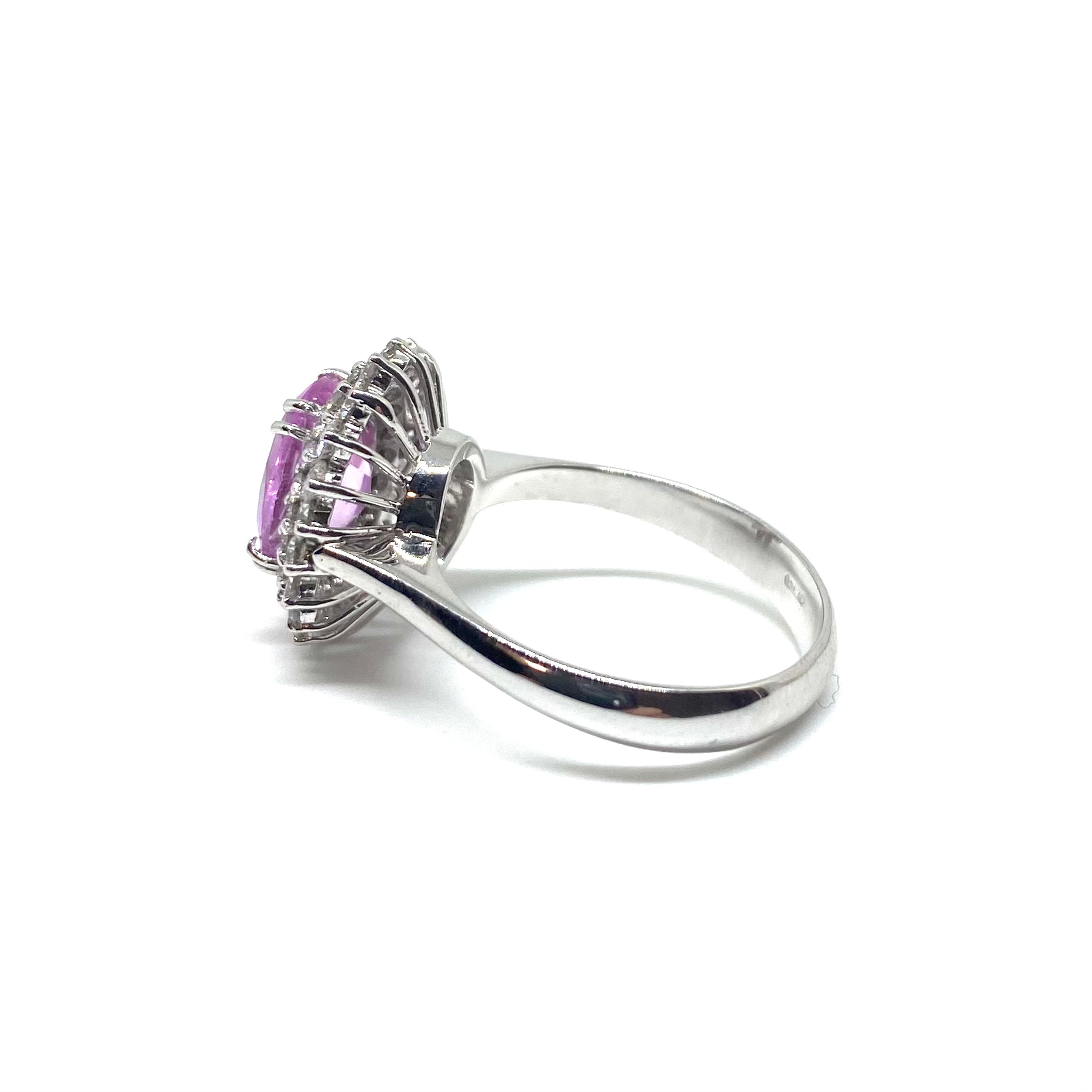 Anello Kate con Zaffiro Rosa