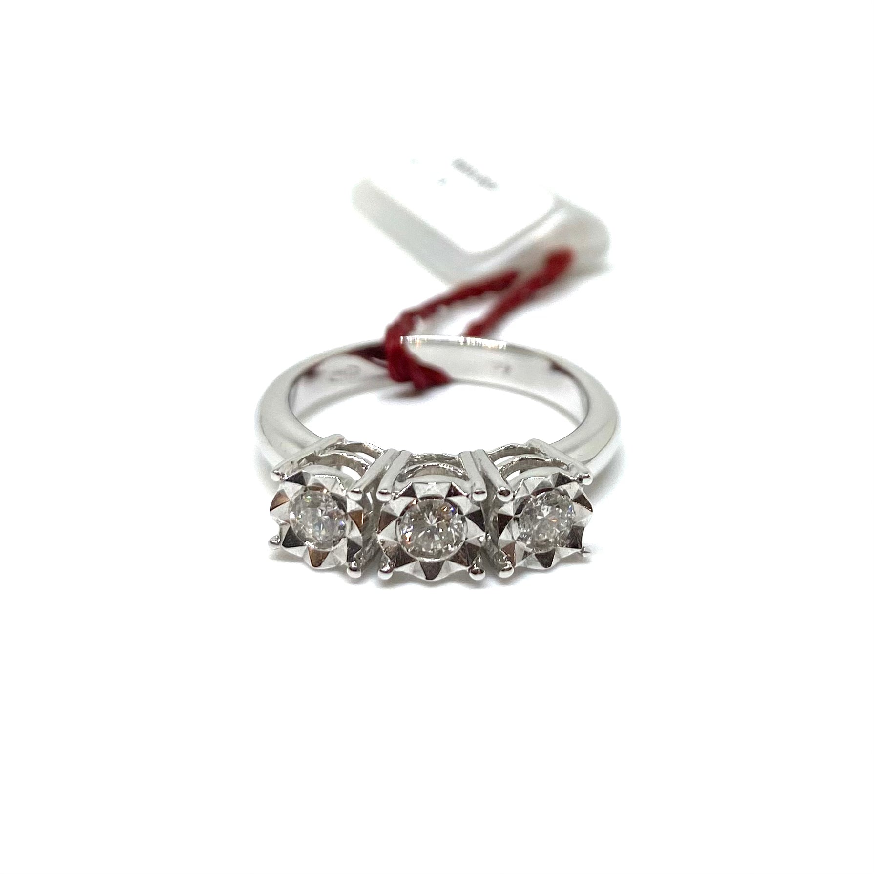 Anello Trilogy Reflex - Oro e Diamanti