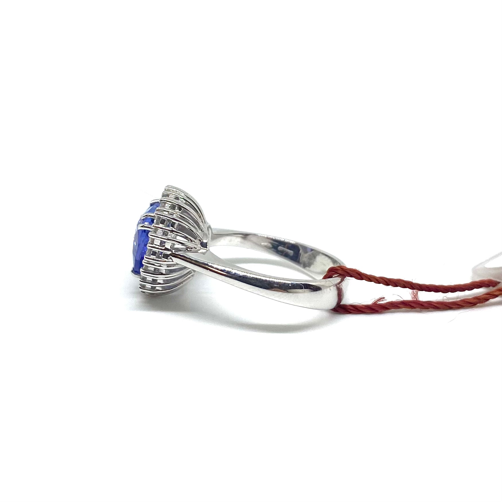 Anello a Cuore - Tanzanite e Diamanti