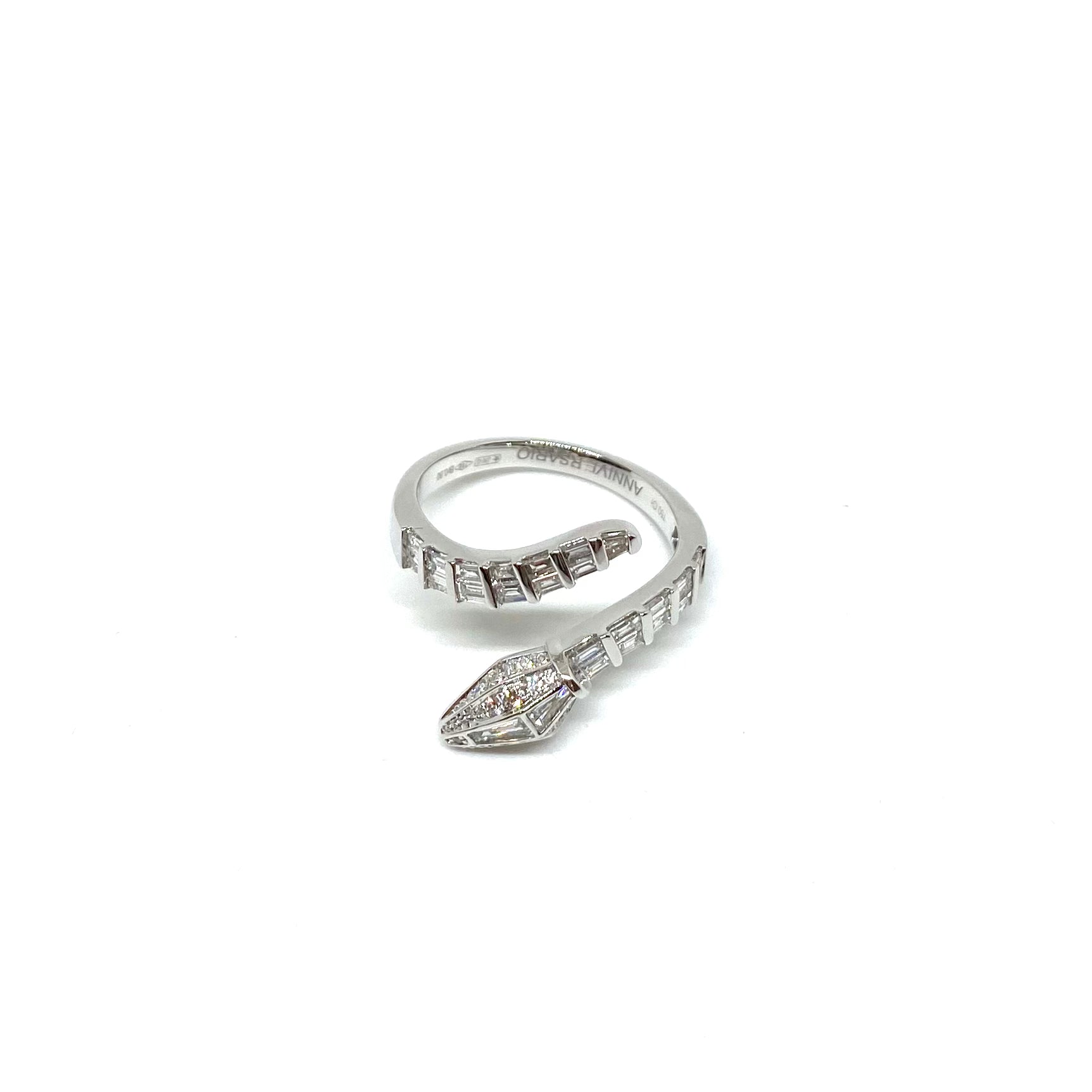 Anello Serpente - Oro e Diamanti