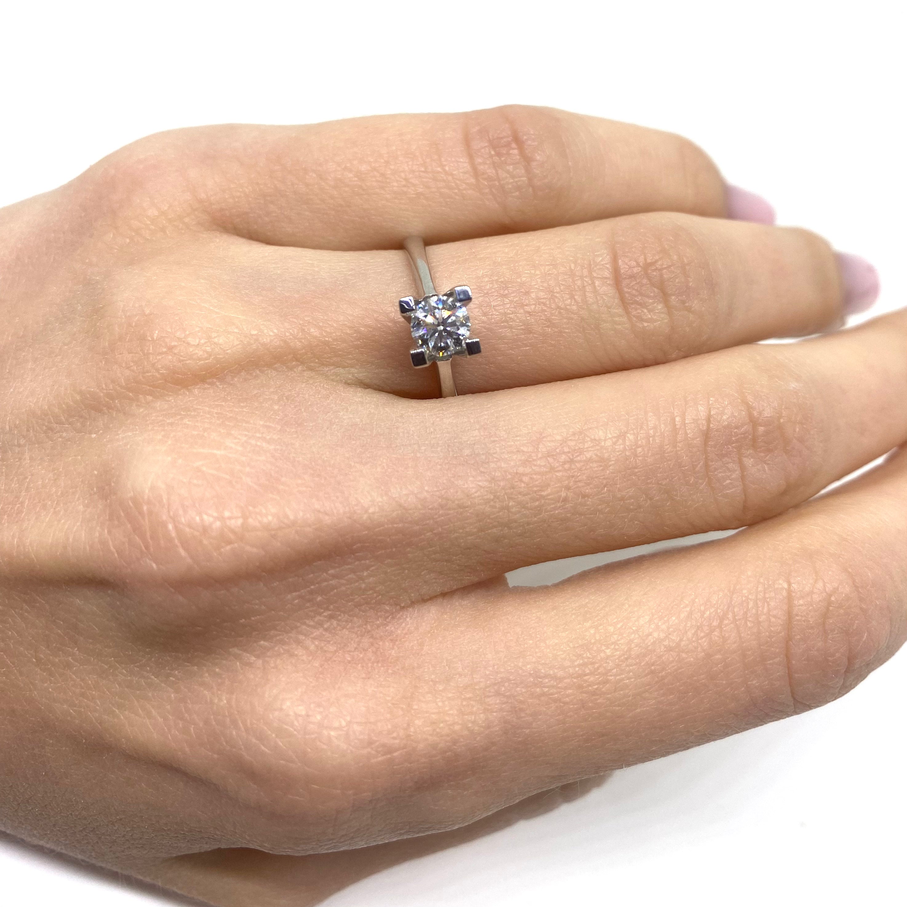 Solitario Oro e Diamante