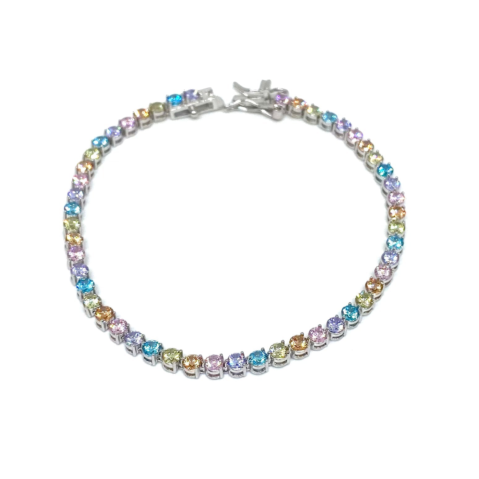Bracciale tennis color