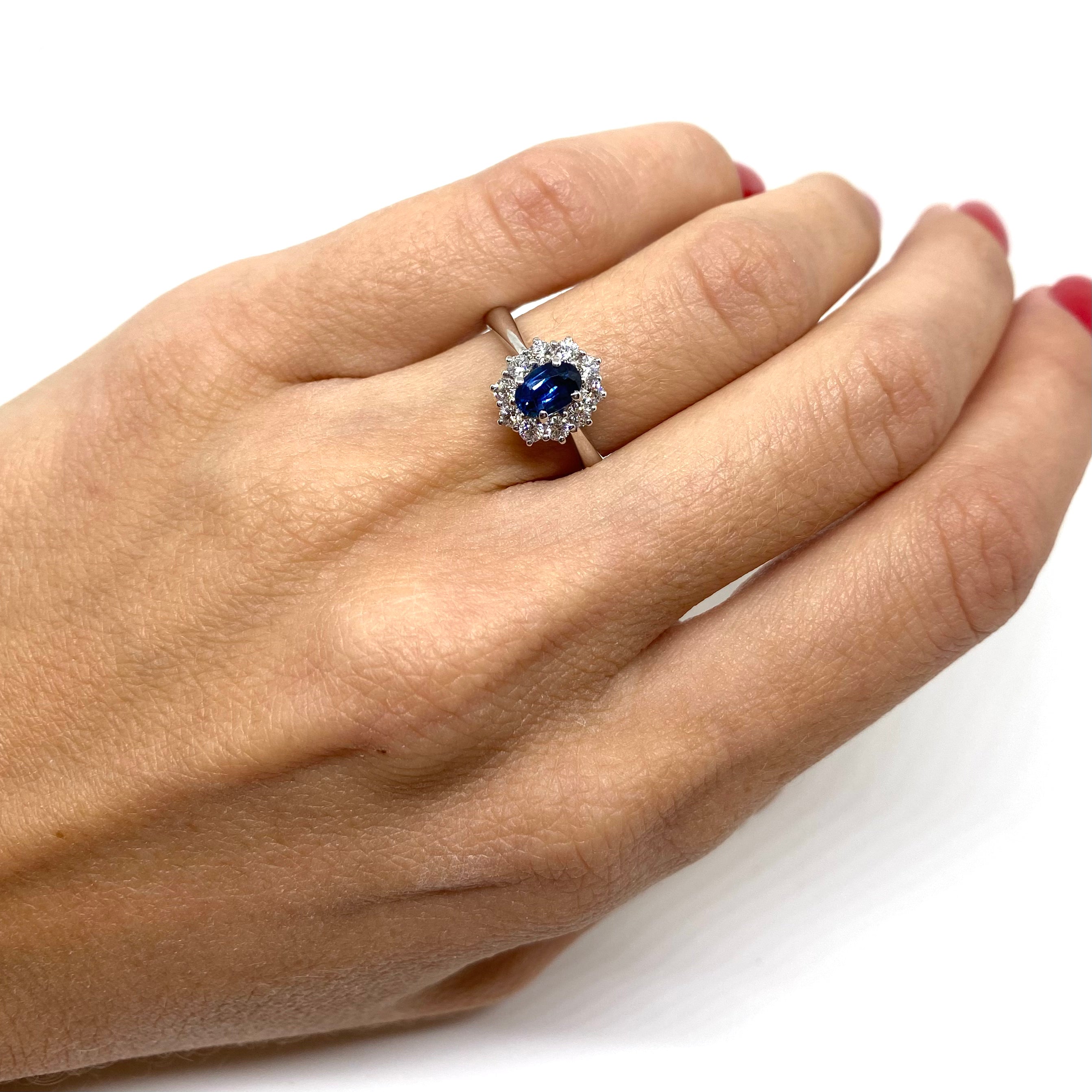 Anello Kate Zaffiro