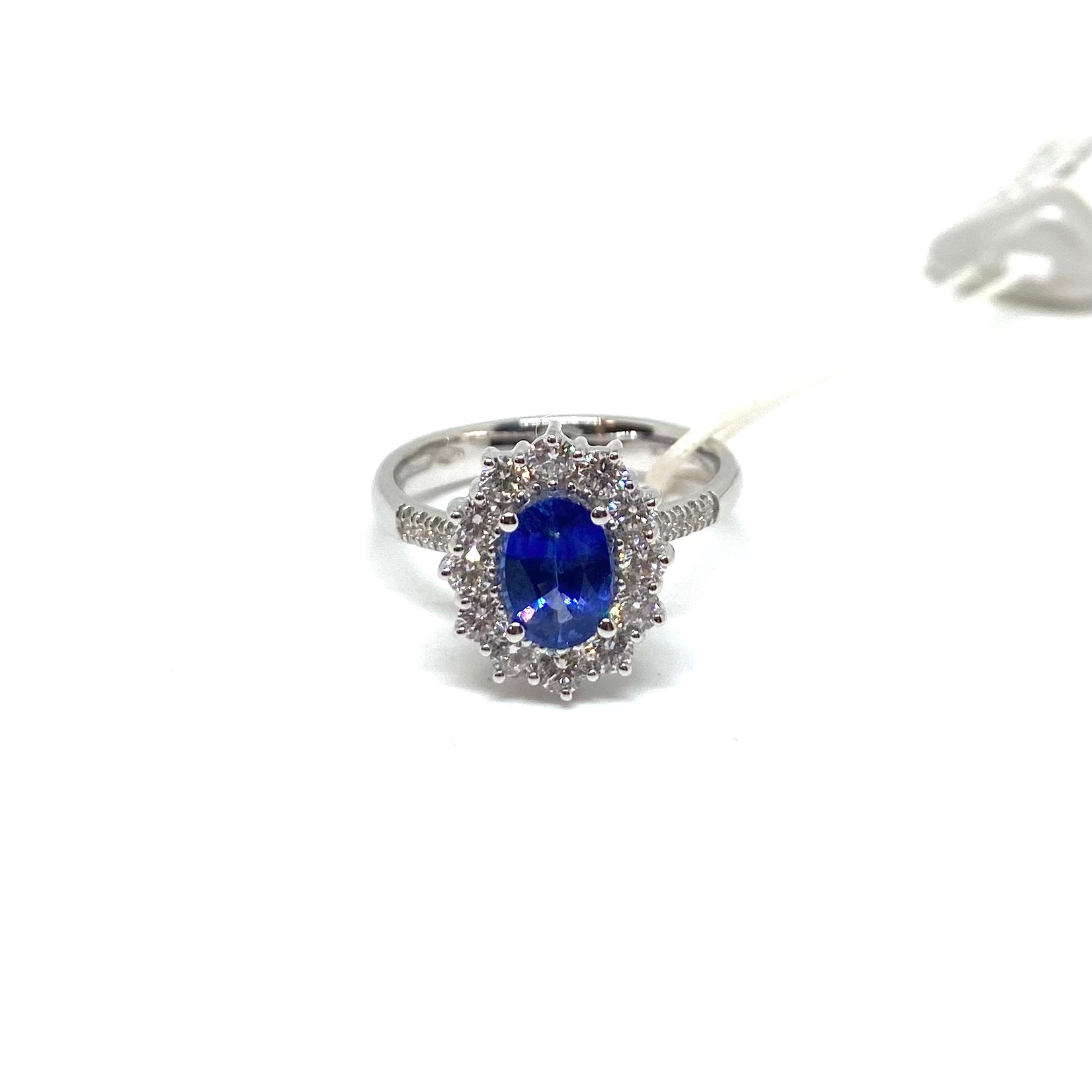 Anello Kate Zaffiro - Diamanti sul Gambo