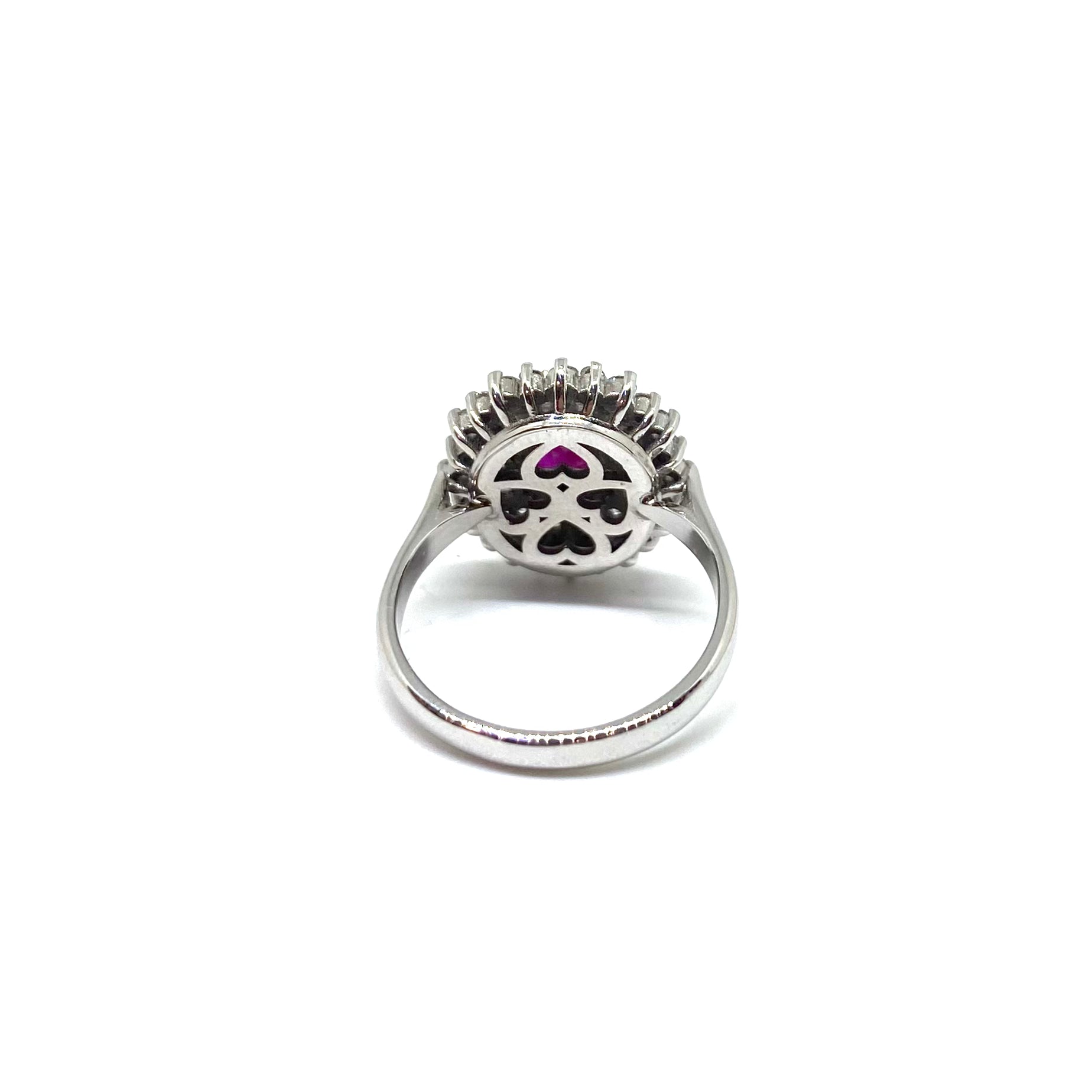Anello Kate - Rubini e Diamanti Doppi