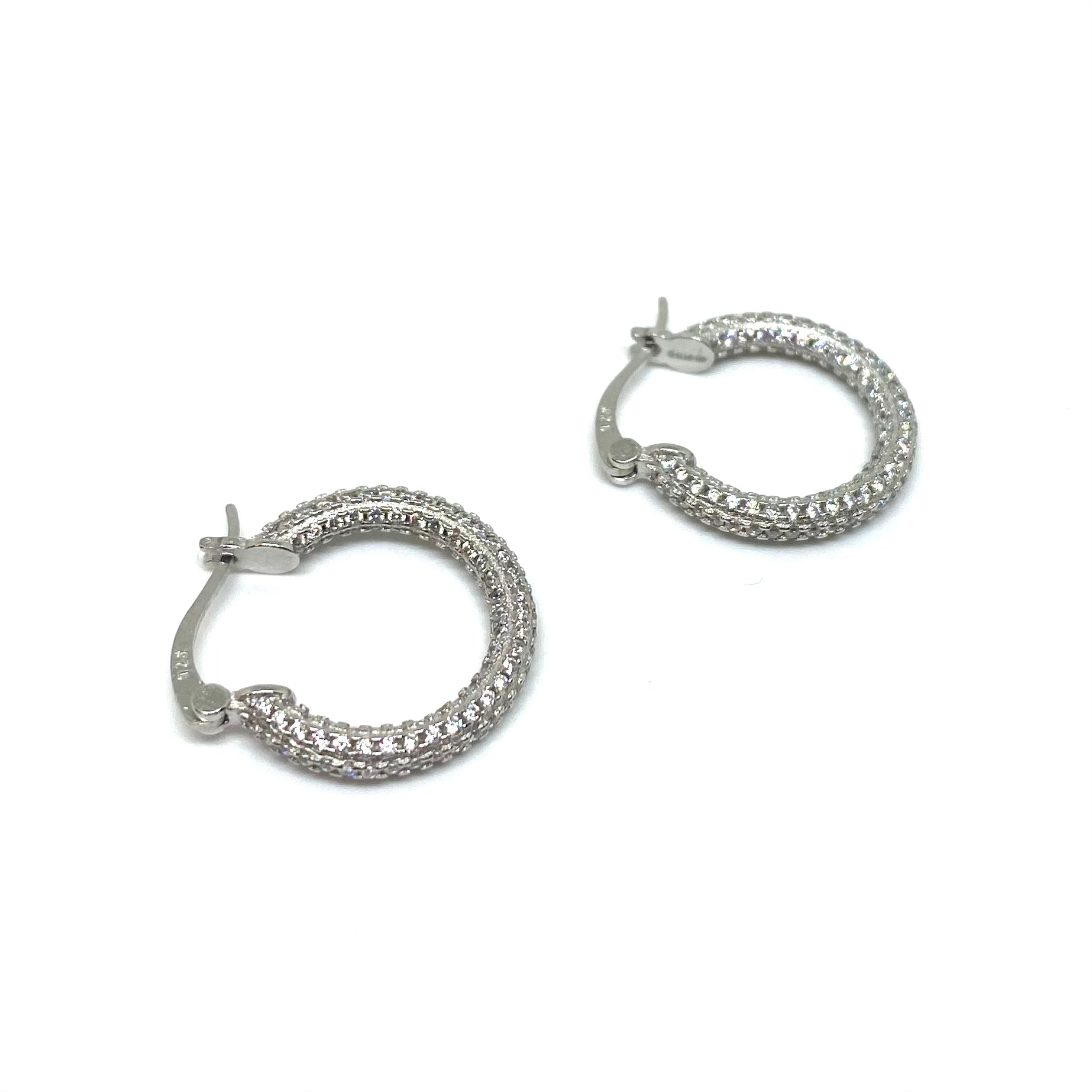 Cerchietti Con Zirconi- Duo