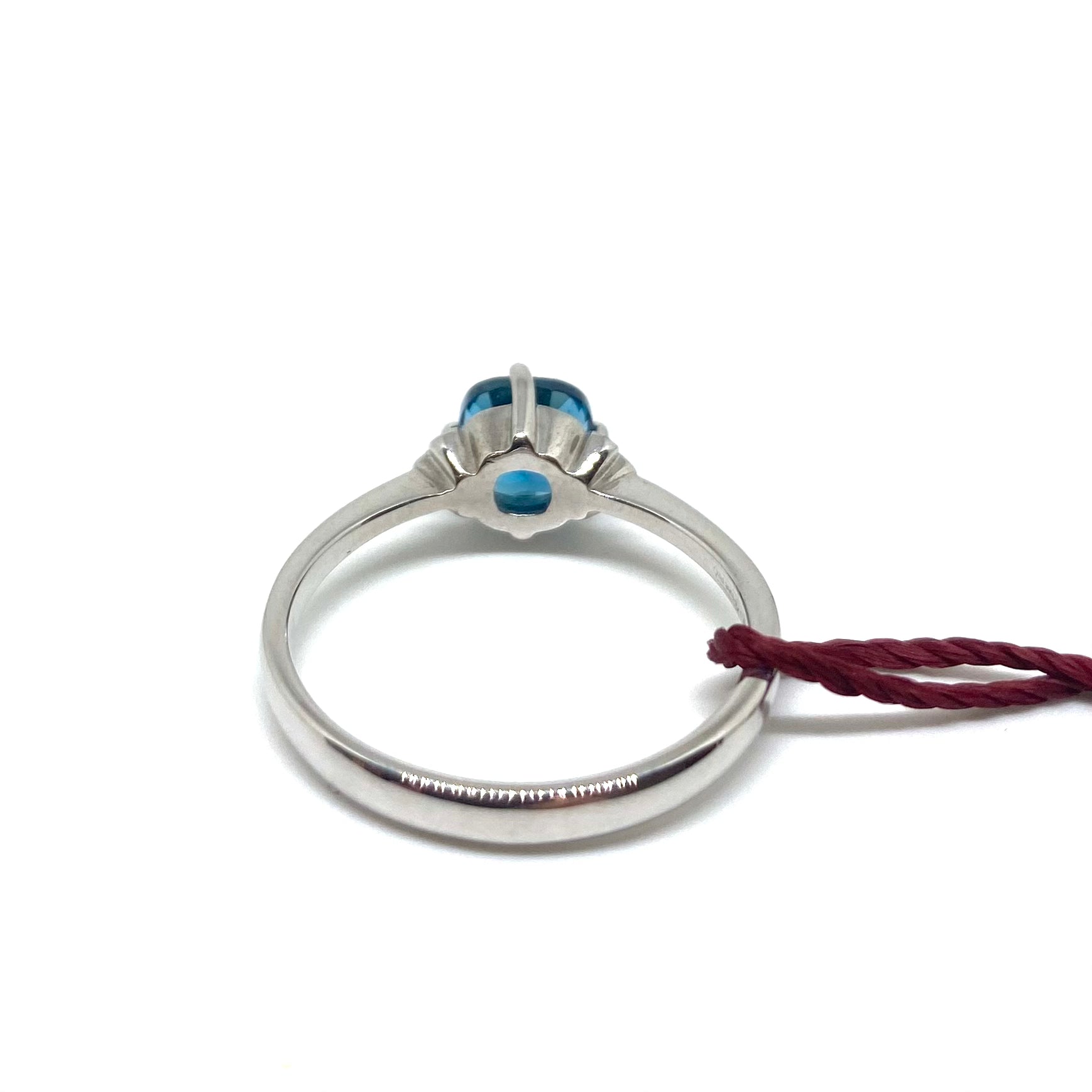 Solitario Topazio e Diamanti