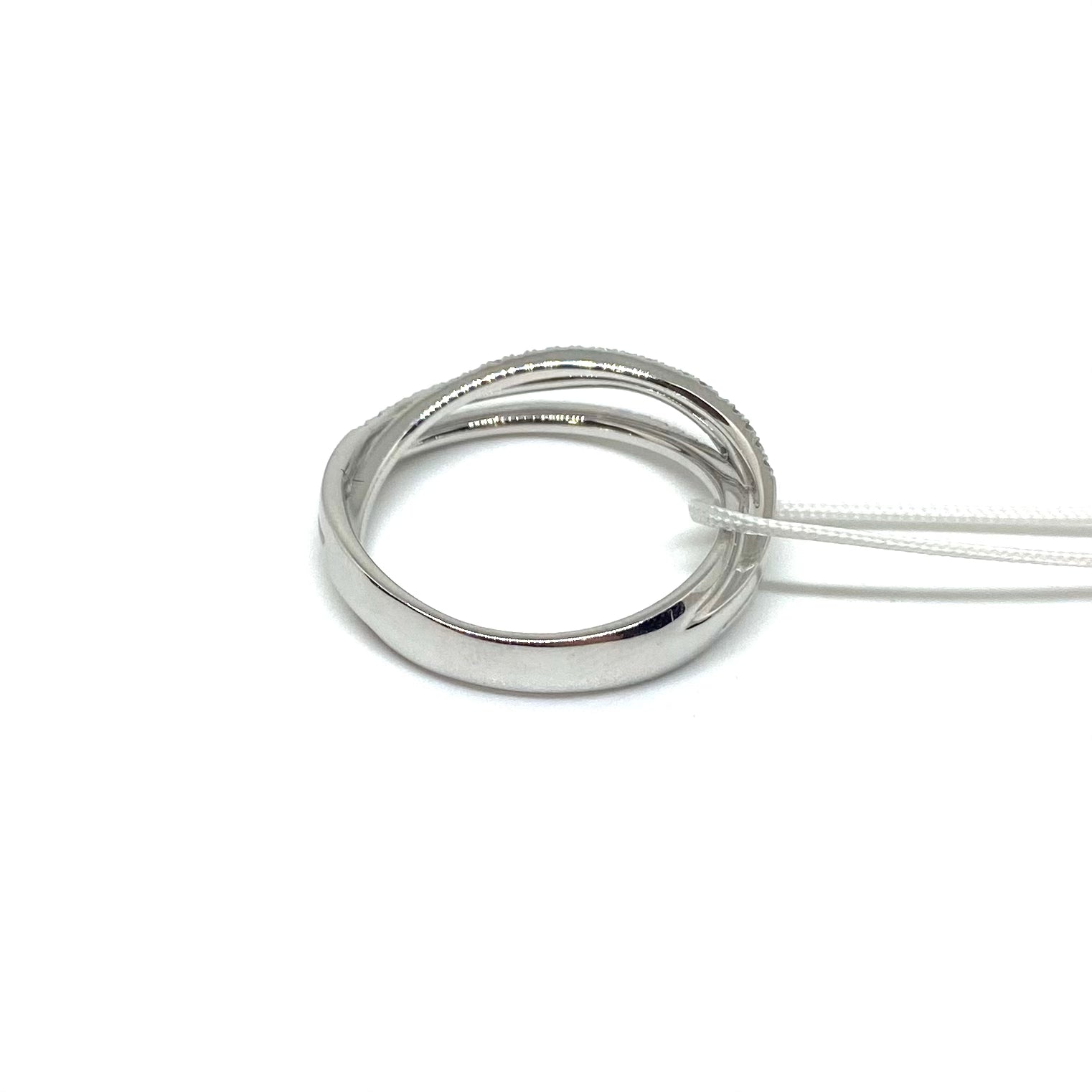Anello a Fascia- Oro e Diamanti
