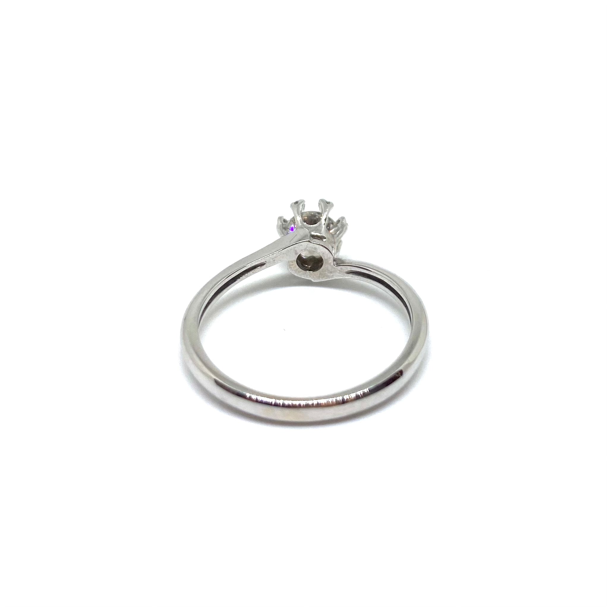 Anello Solitario - 6 Griffe