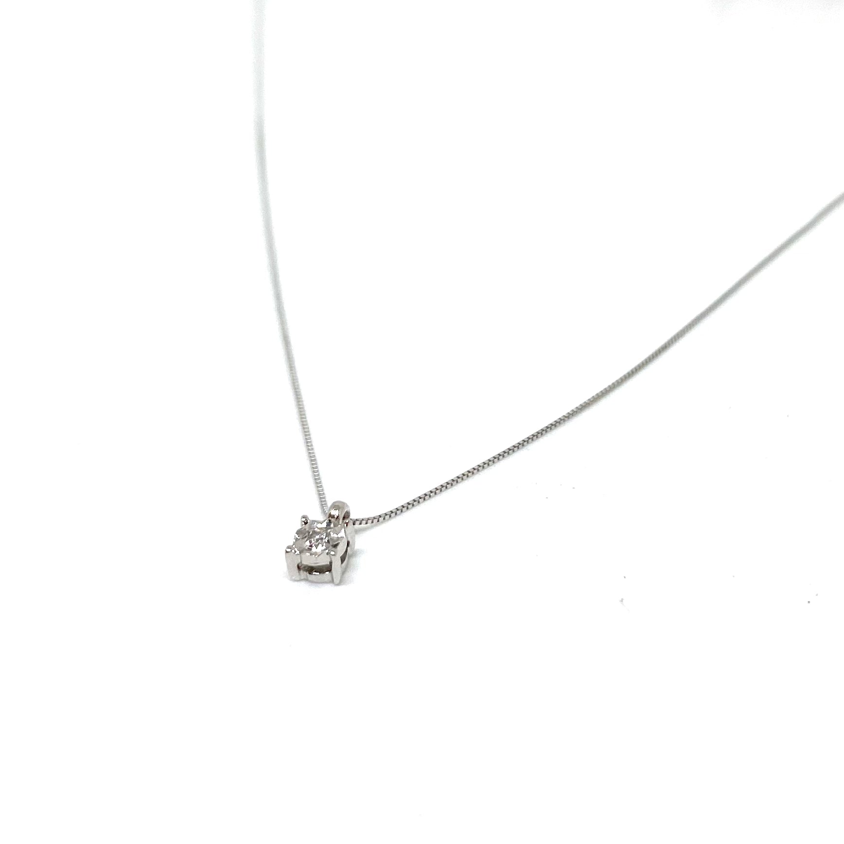 Collana Punto Luce Reflex - Oro e Diamanti