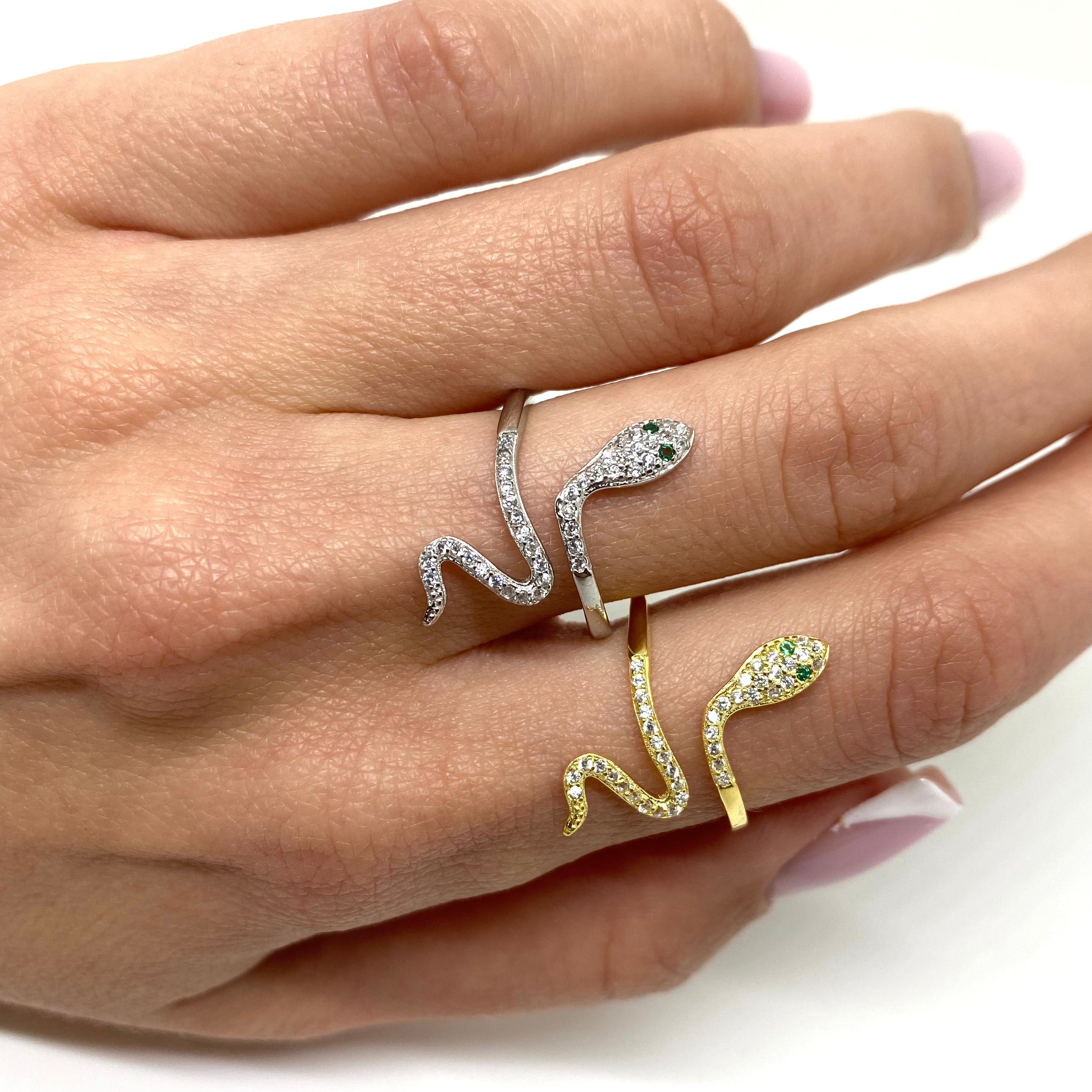 Anello Serpentino - Doppio