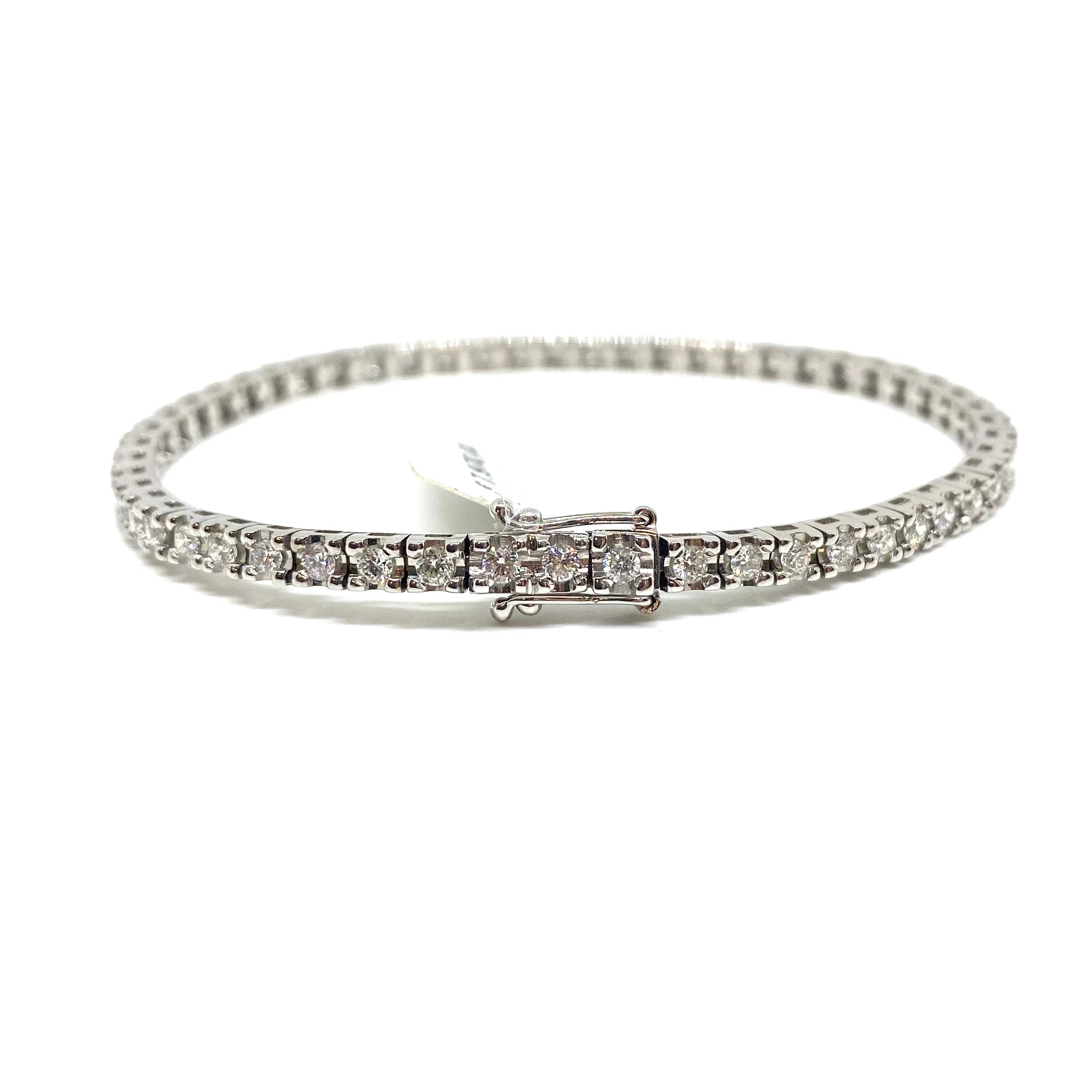Bracciale Tennis - Oro e Diamanti