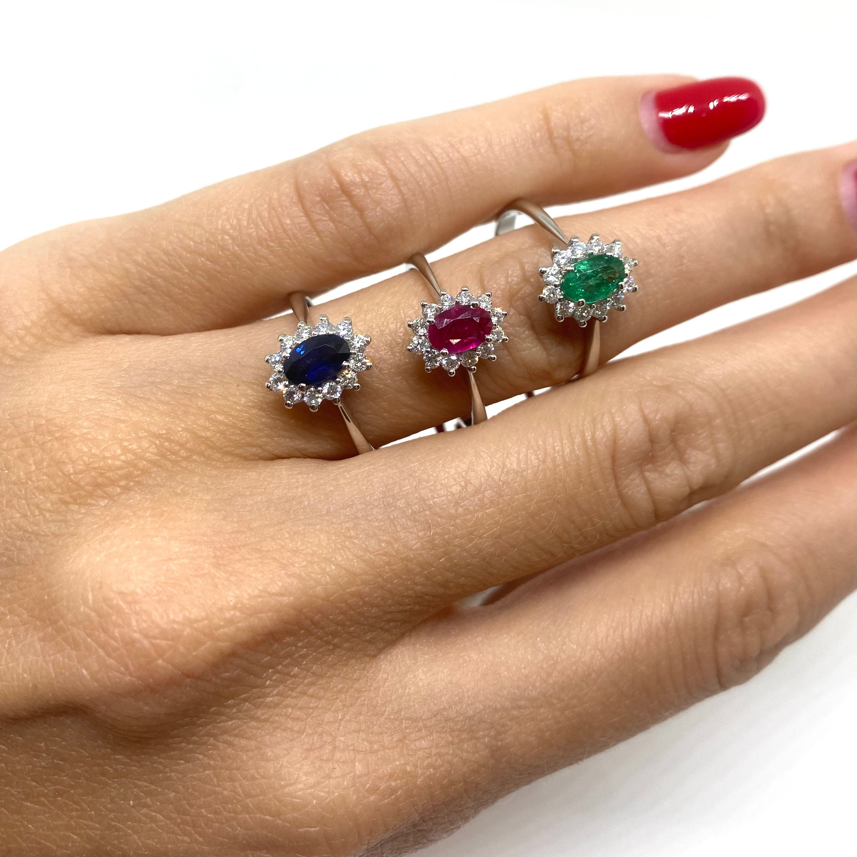 Anello Kate - Diamanti e Pietre Preziose