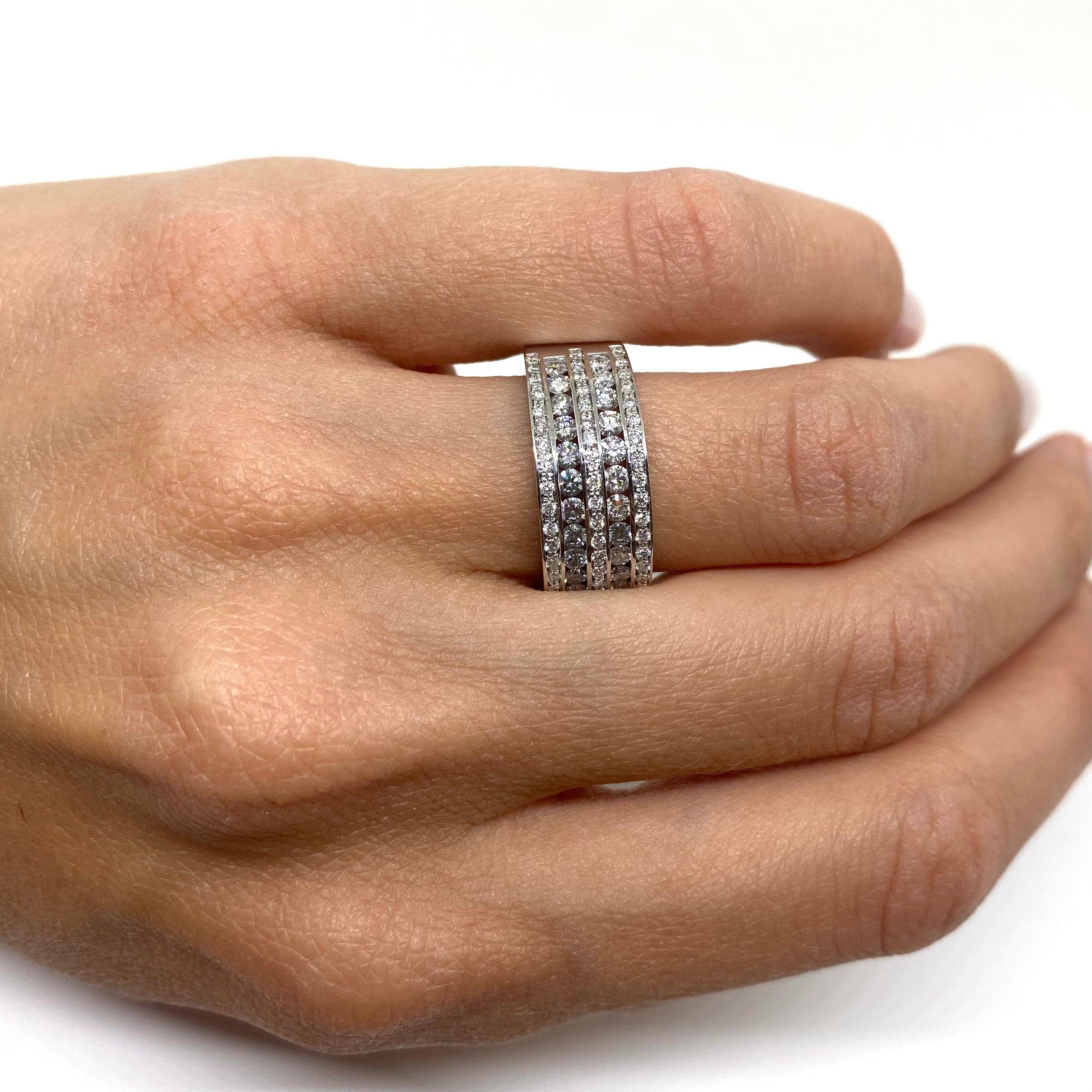 Anello Fascia di Brillanti