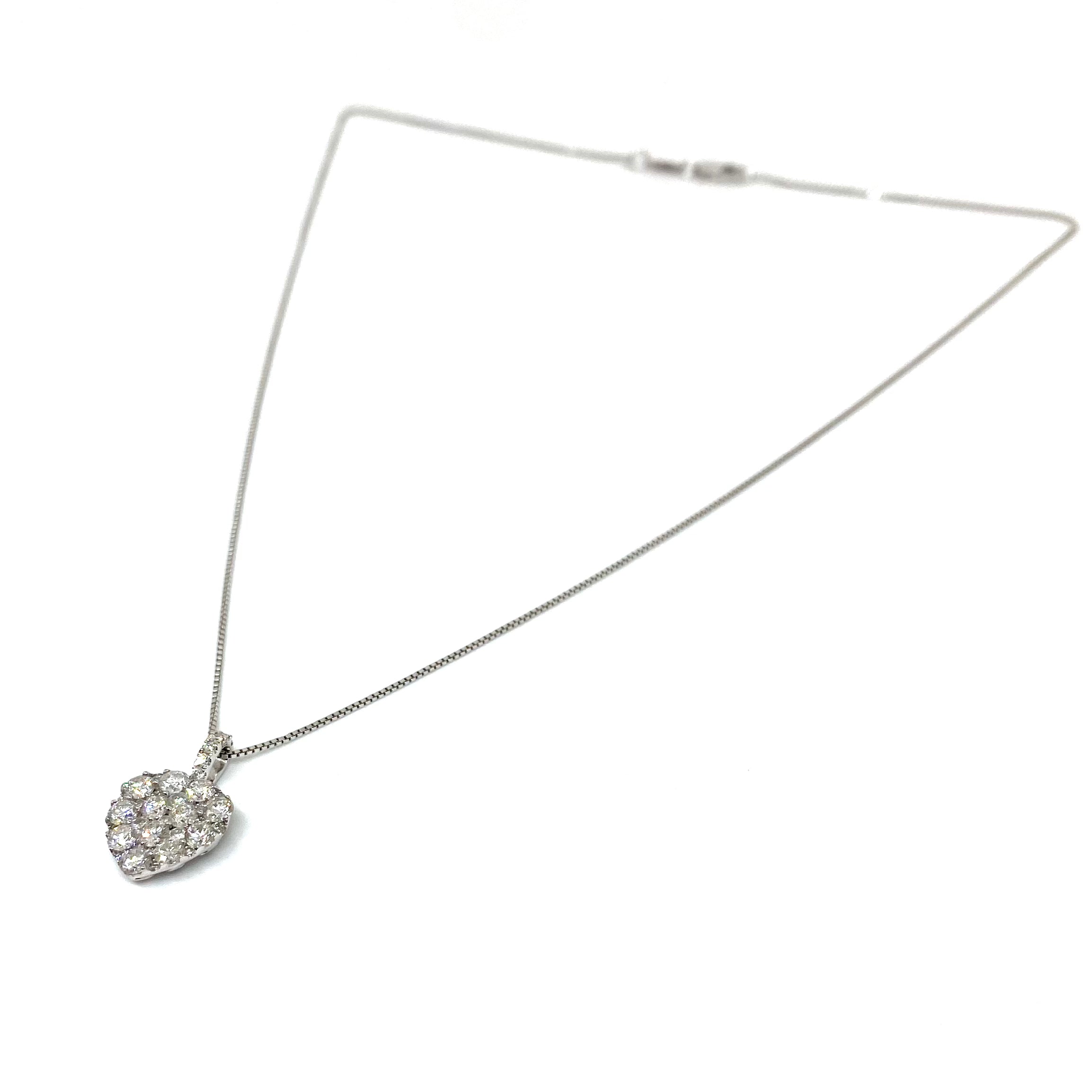 Collana Cuore di Diamanti