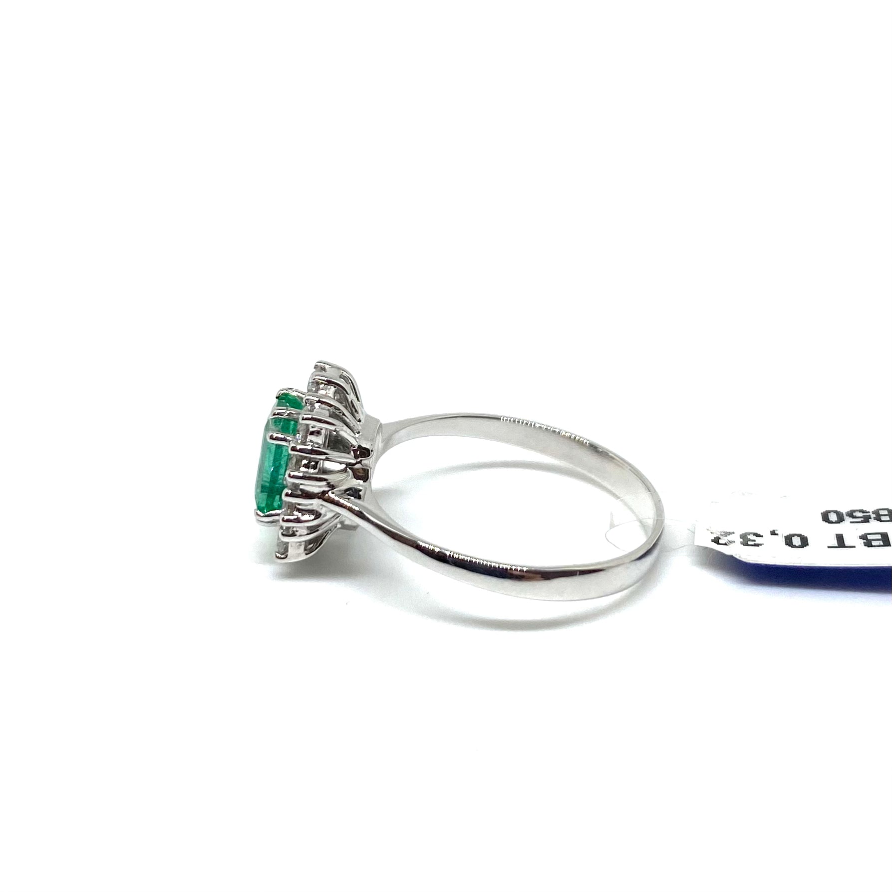 Anello kate Smeraldo e Diamanti