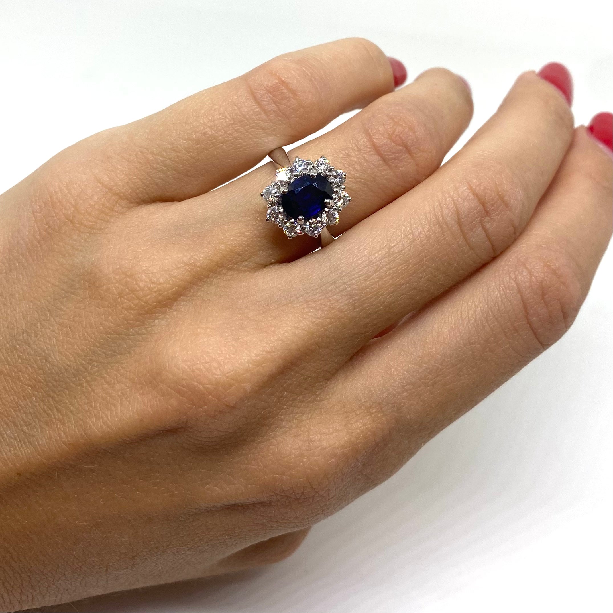 Anello Kate - Zaffiro